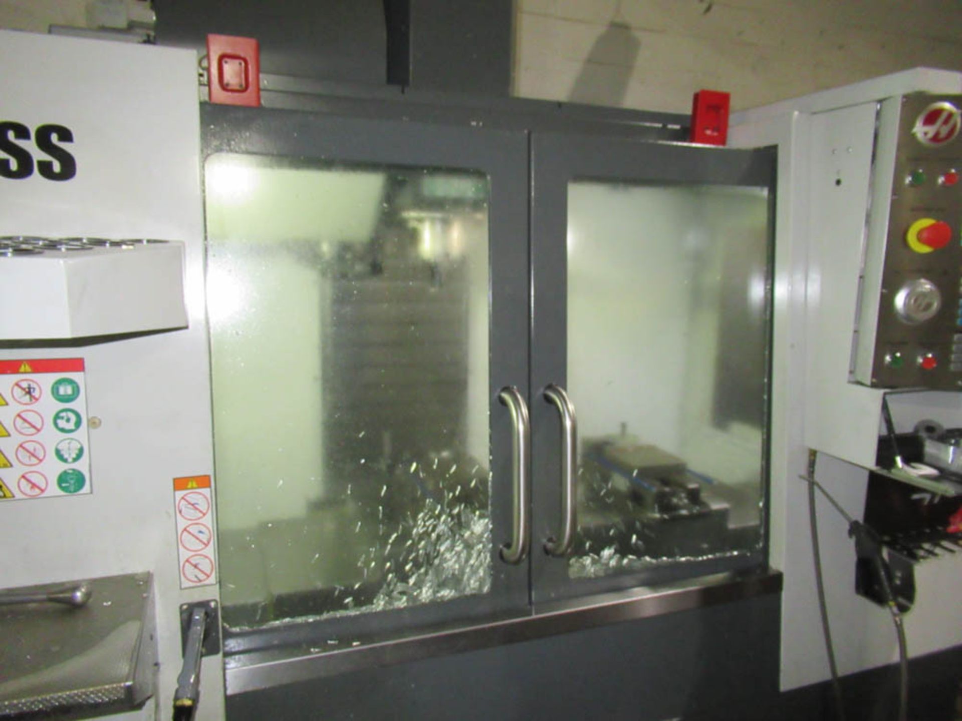 HAAS VF2SS VERTICAL MACHINING CENTER, WITH 12000 RPM, 24-POSITION SIDE MOUNTED TOOL CHANGER, CHIP - Image 15 of 16