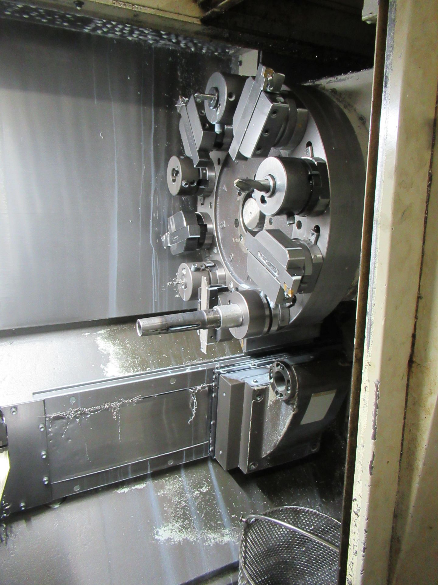 HITACHI SEIKI HITEC-TURN 20SII CNC LATHE, TAILSTOCK, SEIKI MULTI CONTROL, 10-POSITION TURRET, S/N: - Image 4 of 6