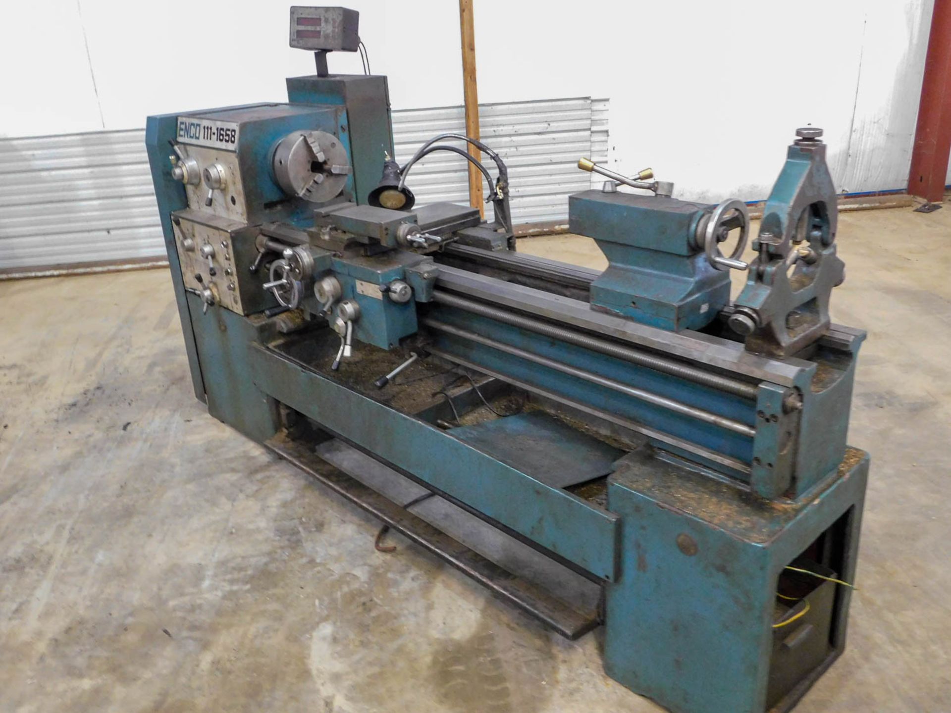 Enco Model 11-1658 16" x 58" Capacity Geared Head Engine Lathe - Image 2 of 3