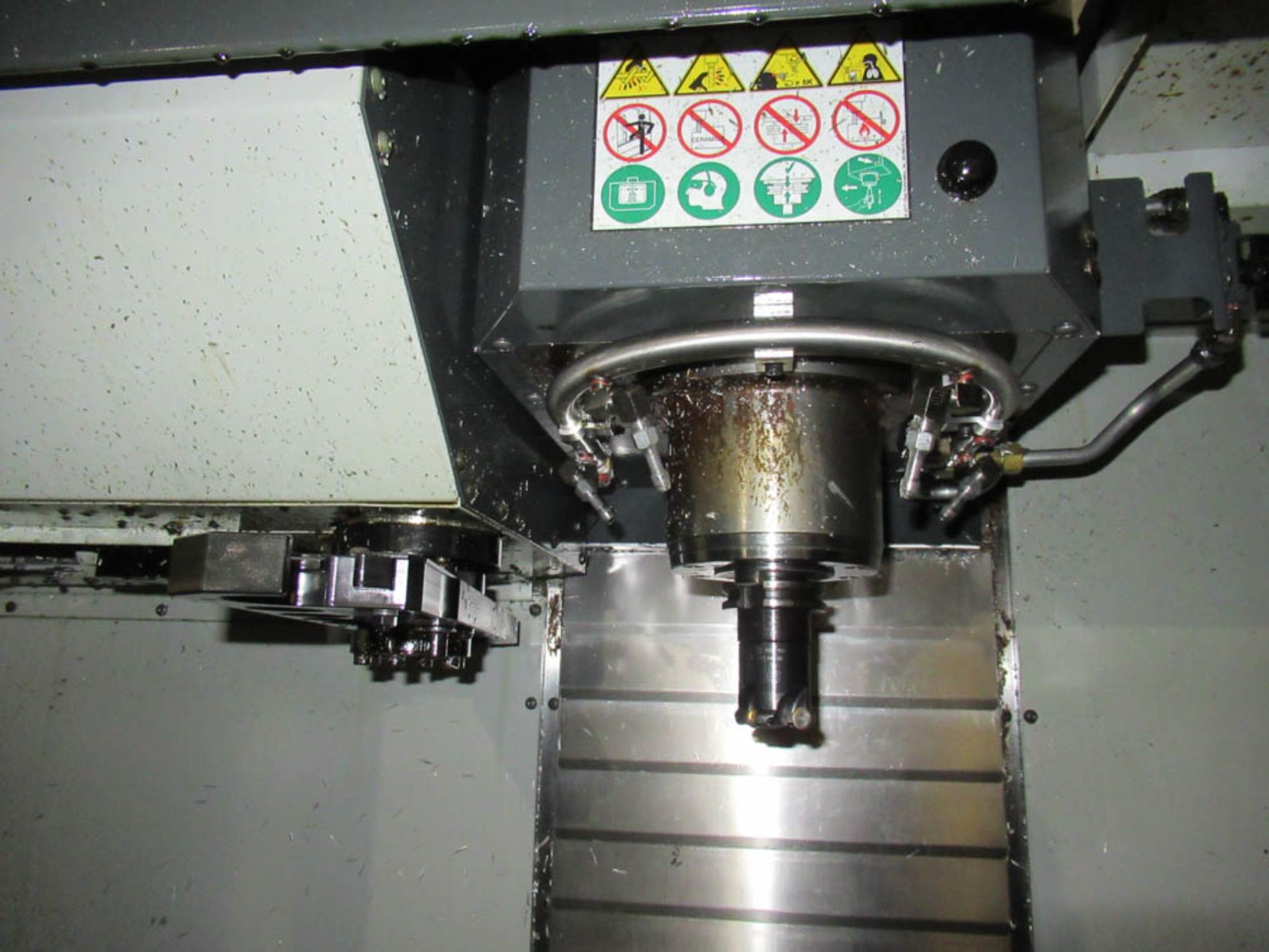 HAAS VF2SS VERTICAL MACHINING CENTER, WITH 12000 RPM, 24-POSITION SIDE MOUNTED TOOL CHANGER, CHIP - Image 3 of 16