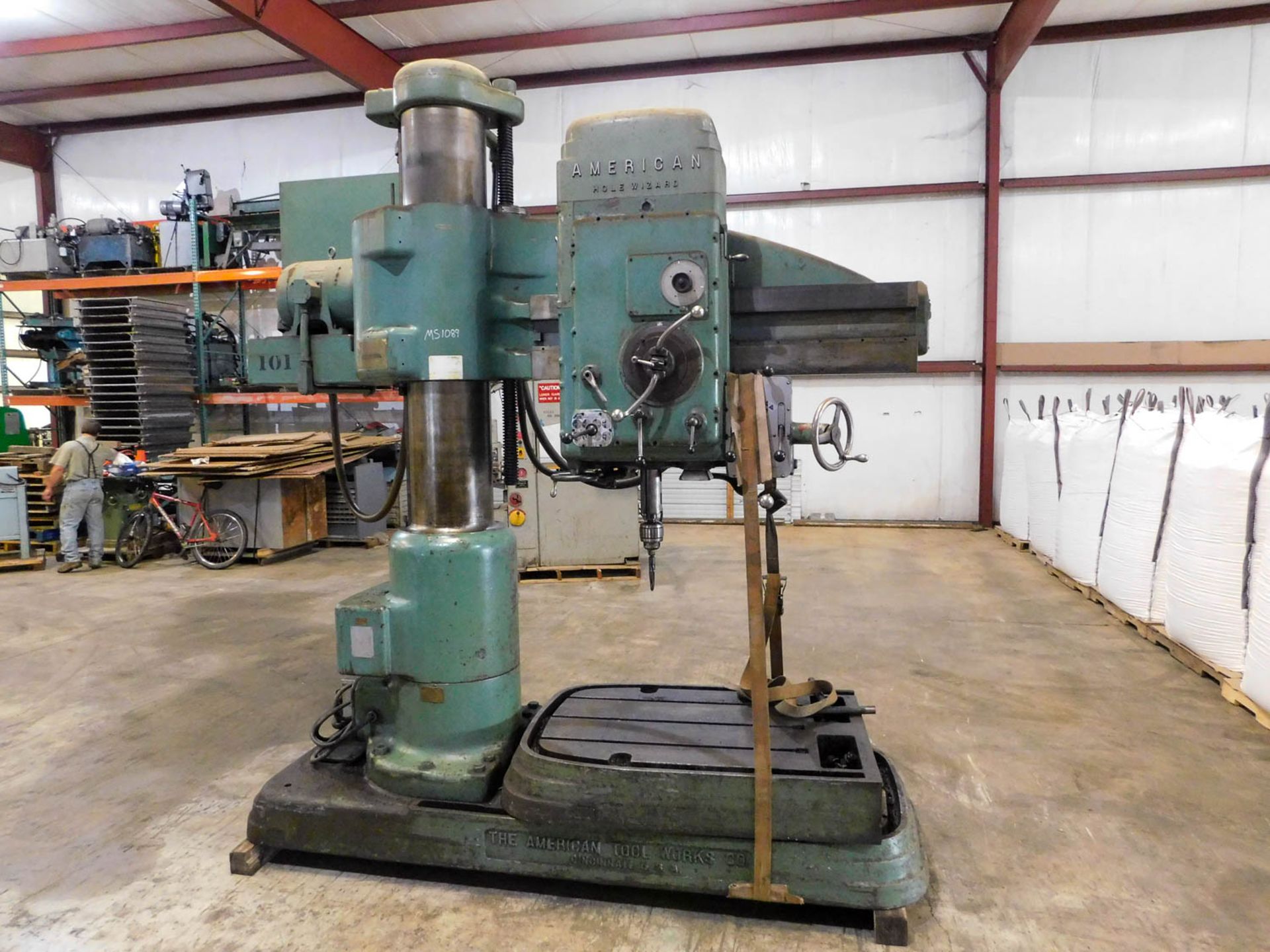 American Hole Wizard 48" Arm Radial Drill - Image 4 of 6