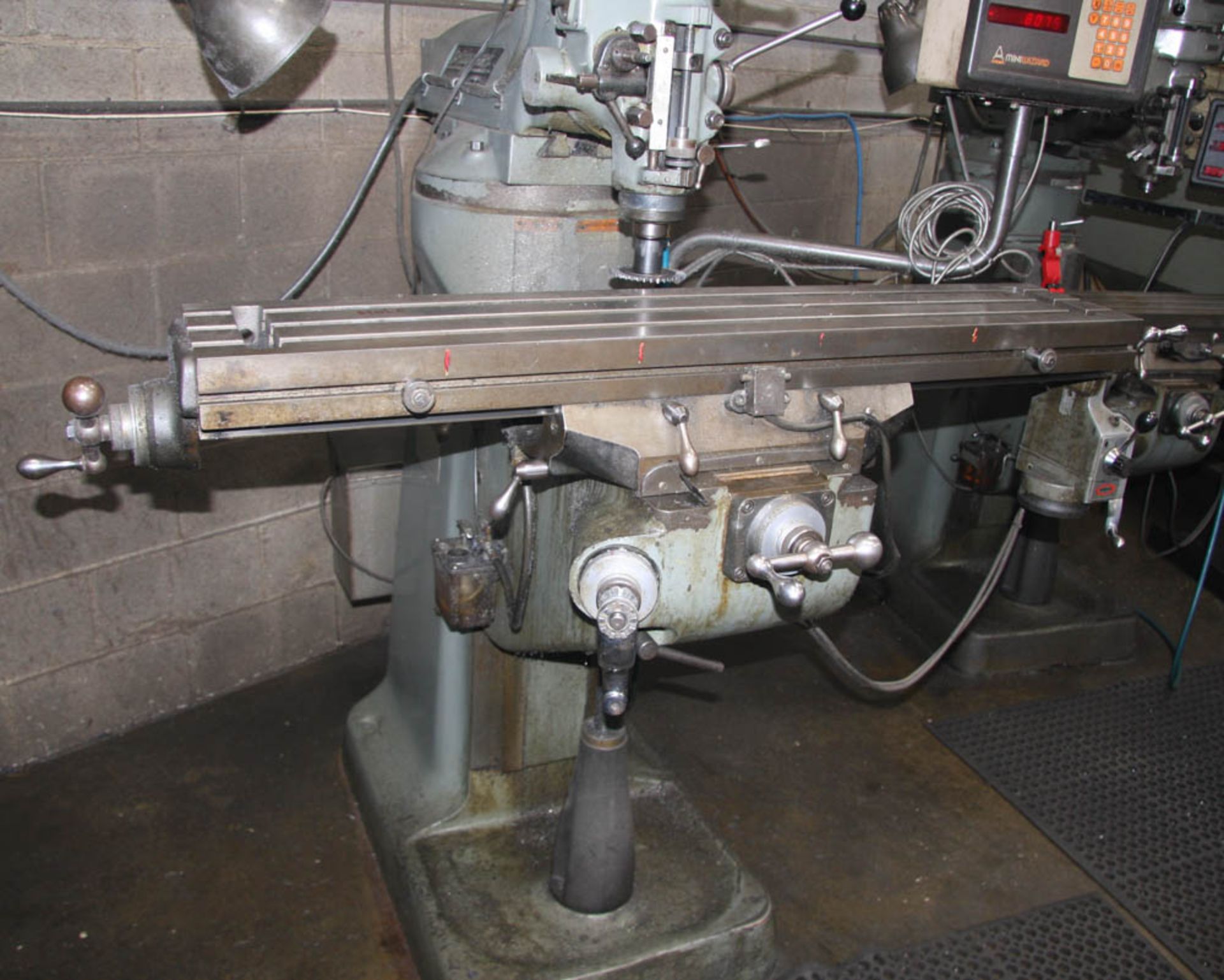 2HP BRIDGEPORT "SERIES I" VARI-SPEED VERTICAL MILL, 9" X 48" POWER FEED TABLE, R8 SPINDLE, 60-4200 - Image 3 of 6