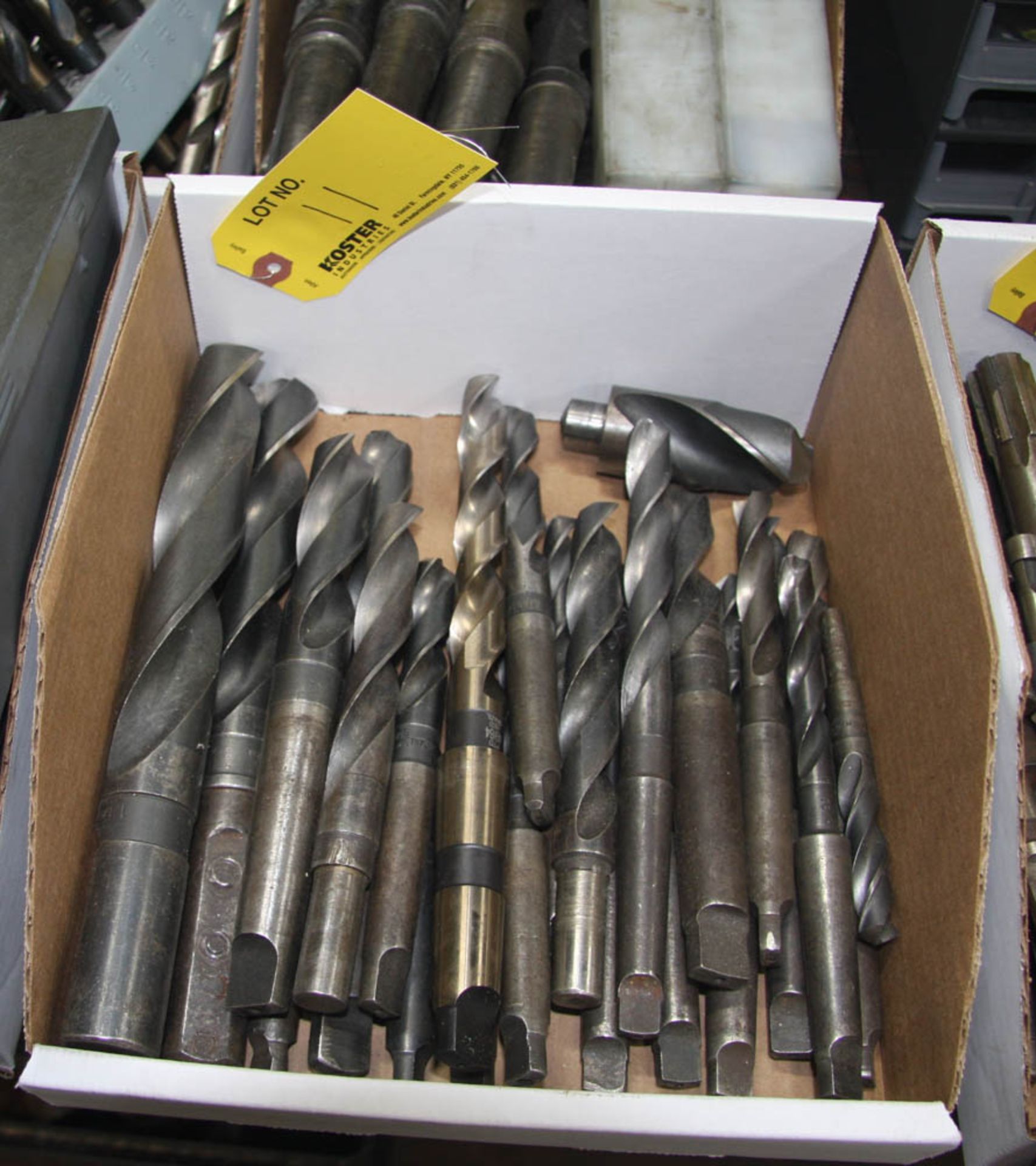LOT OF ASSORTED HIGH SPEED DRILLS