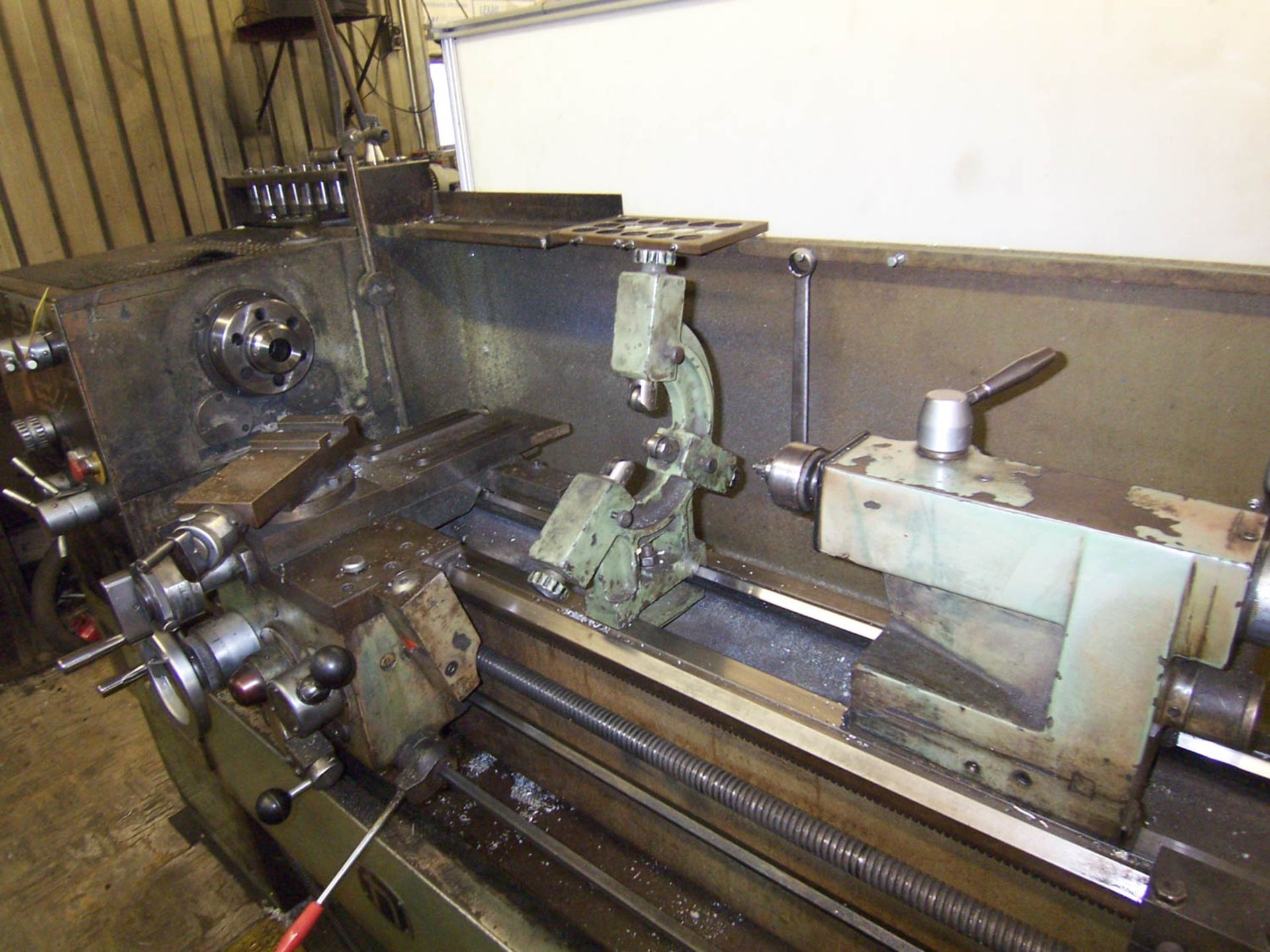 14" X X40" NARDINI MDL. MS1440E "MASCOTE" GAP BED LATHE, WITH 25-2000 RPM SPINDLE SPEEDS, INCH / - Image 4 of 4