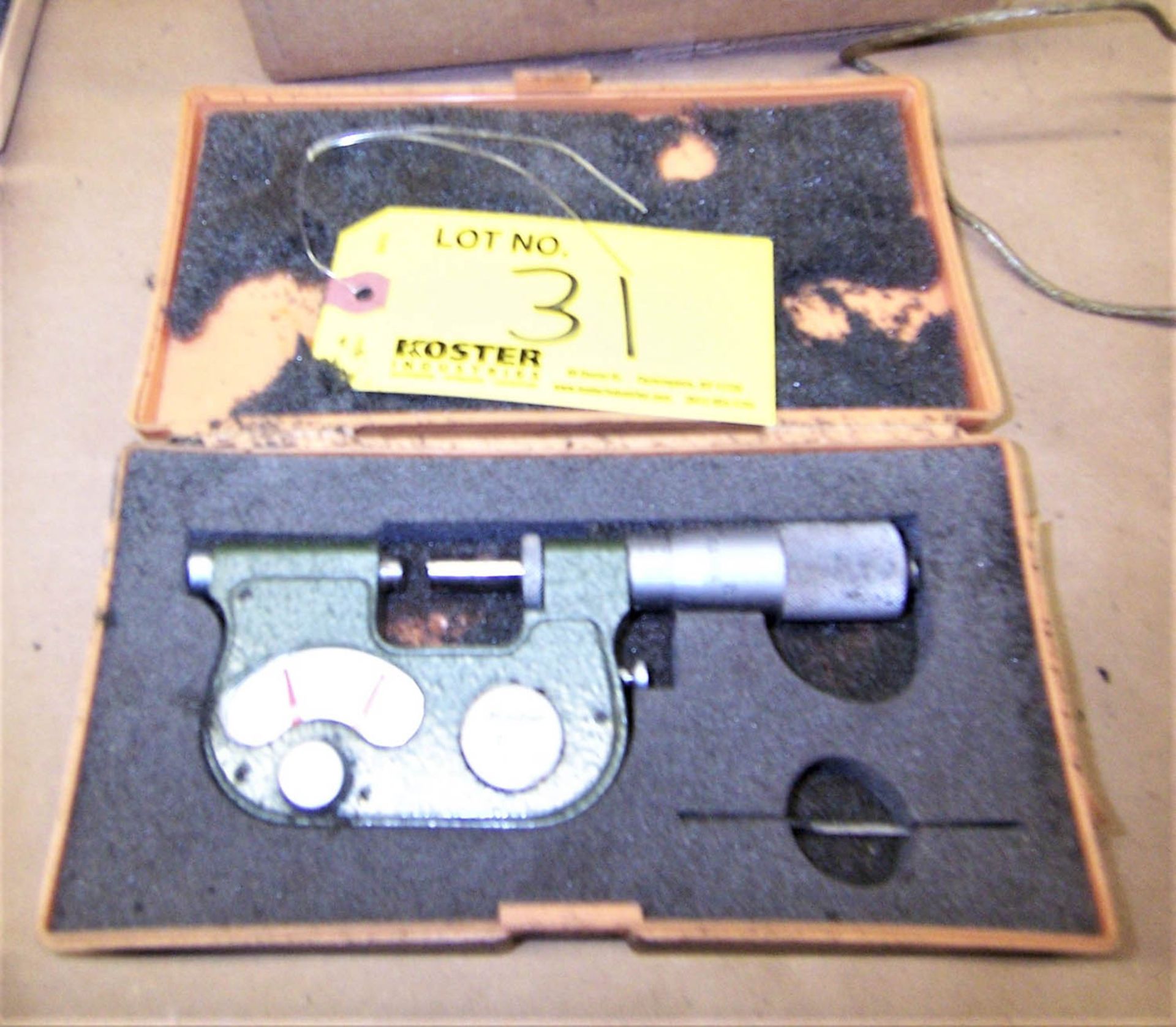 MITUTOYO 0-1" THREAD MICROMETER