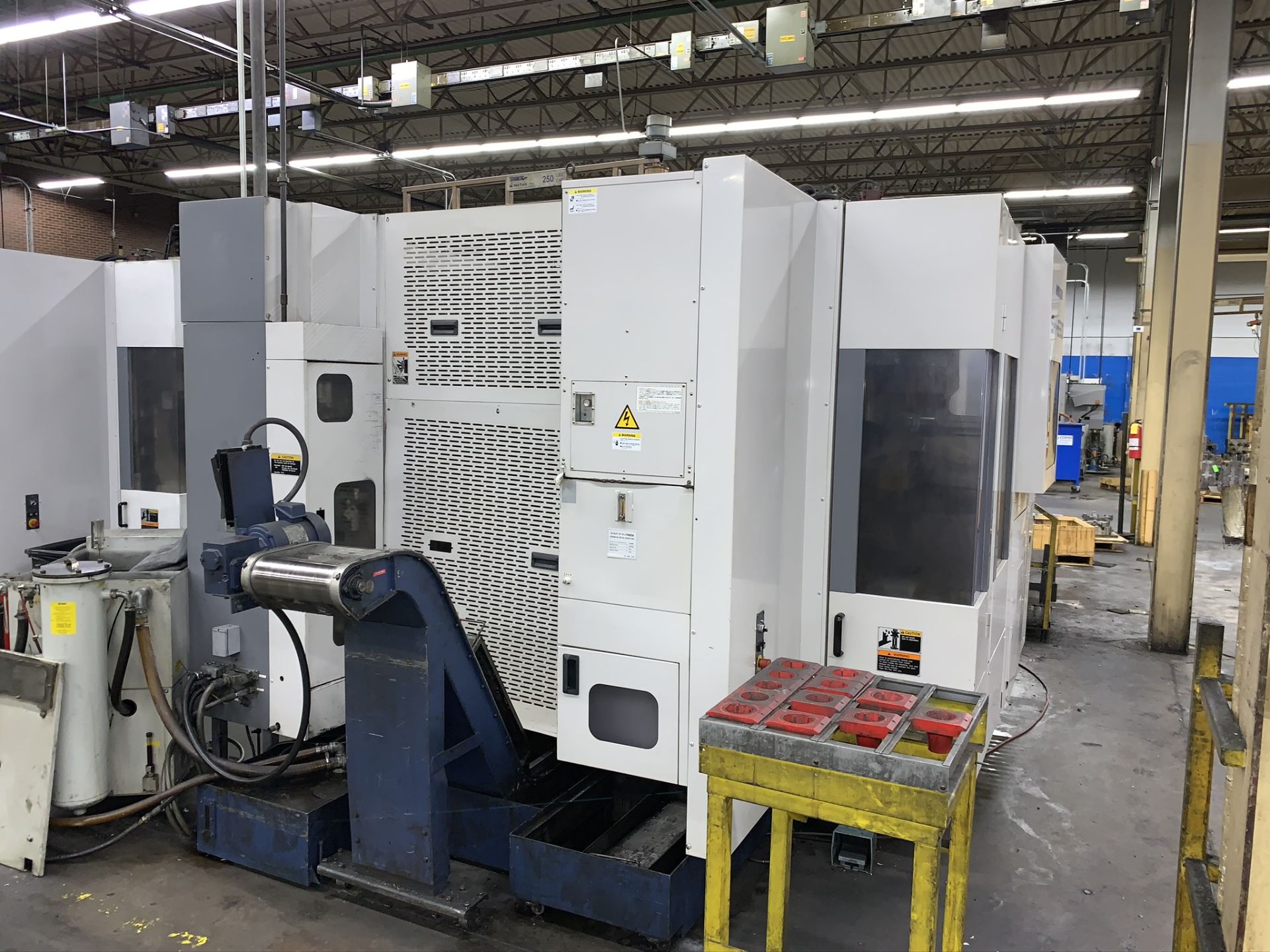 MORI SEIKI MH-630 CNC HORIZONTAL MACHINING CENTER, WITH MSC-516 CNC CONTROLS, TRAVELS: X-39.37", Y- - Image 5 of 20