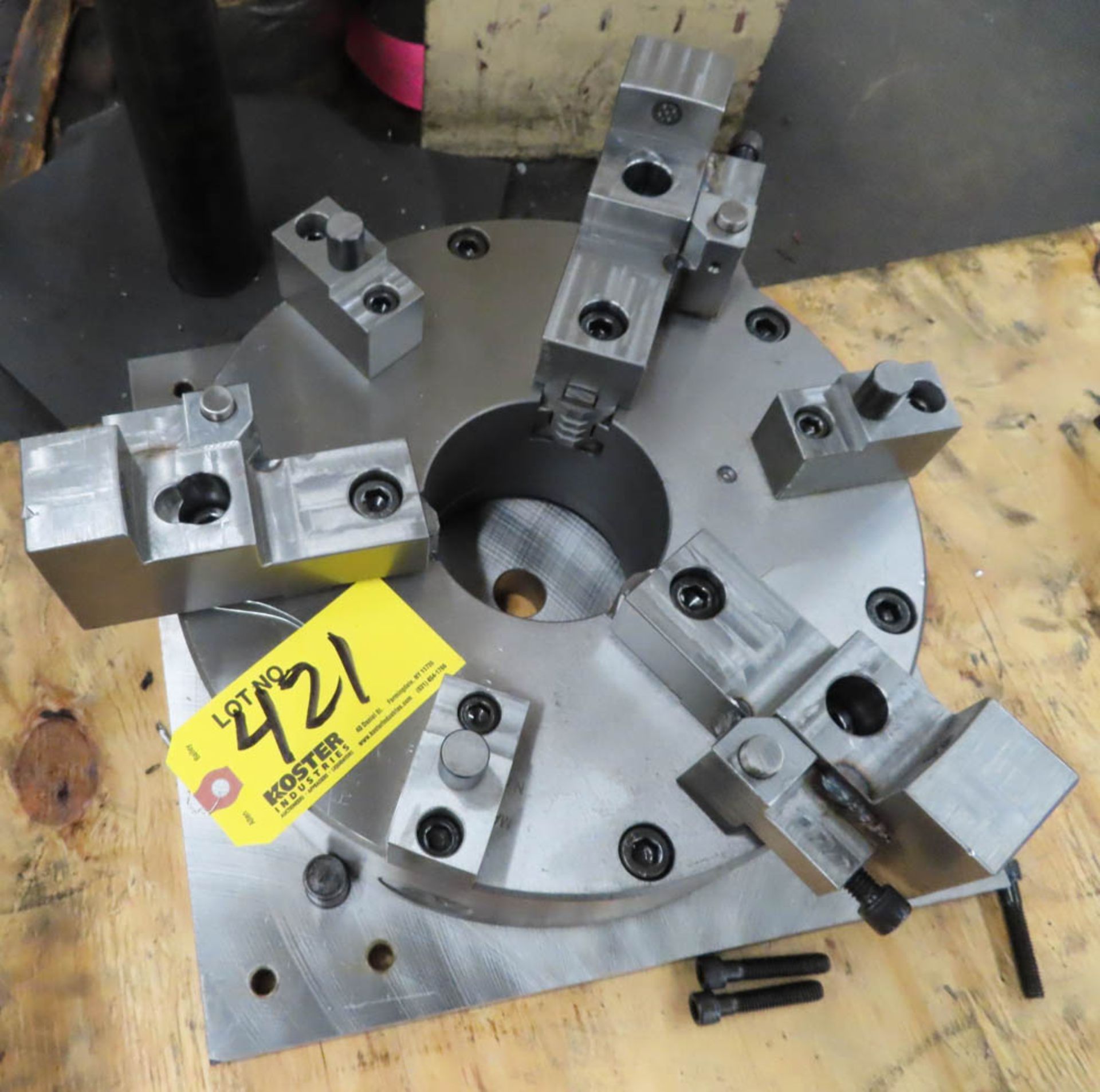 12" 3-JAW CHUCK & FIXTURE