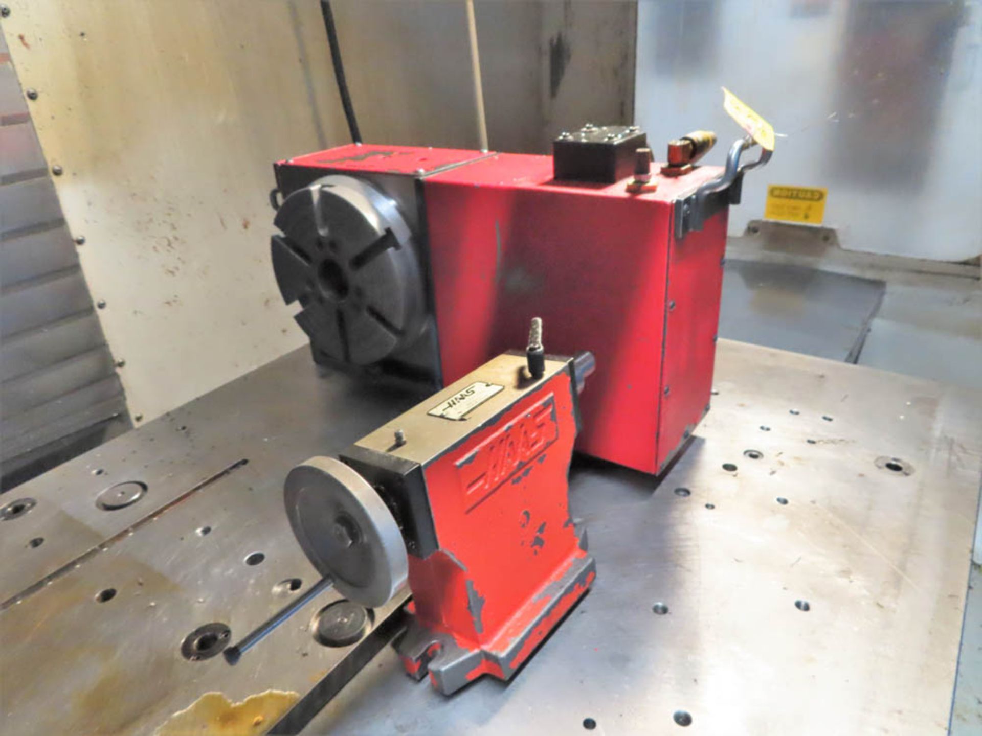 HAAS 4TH AXIS ROTARY INDEXER, WITH 8" CHUCK