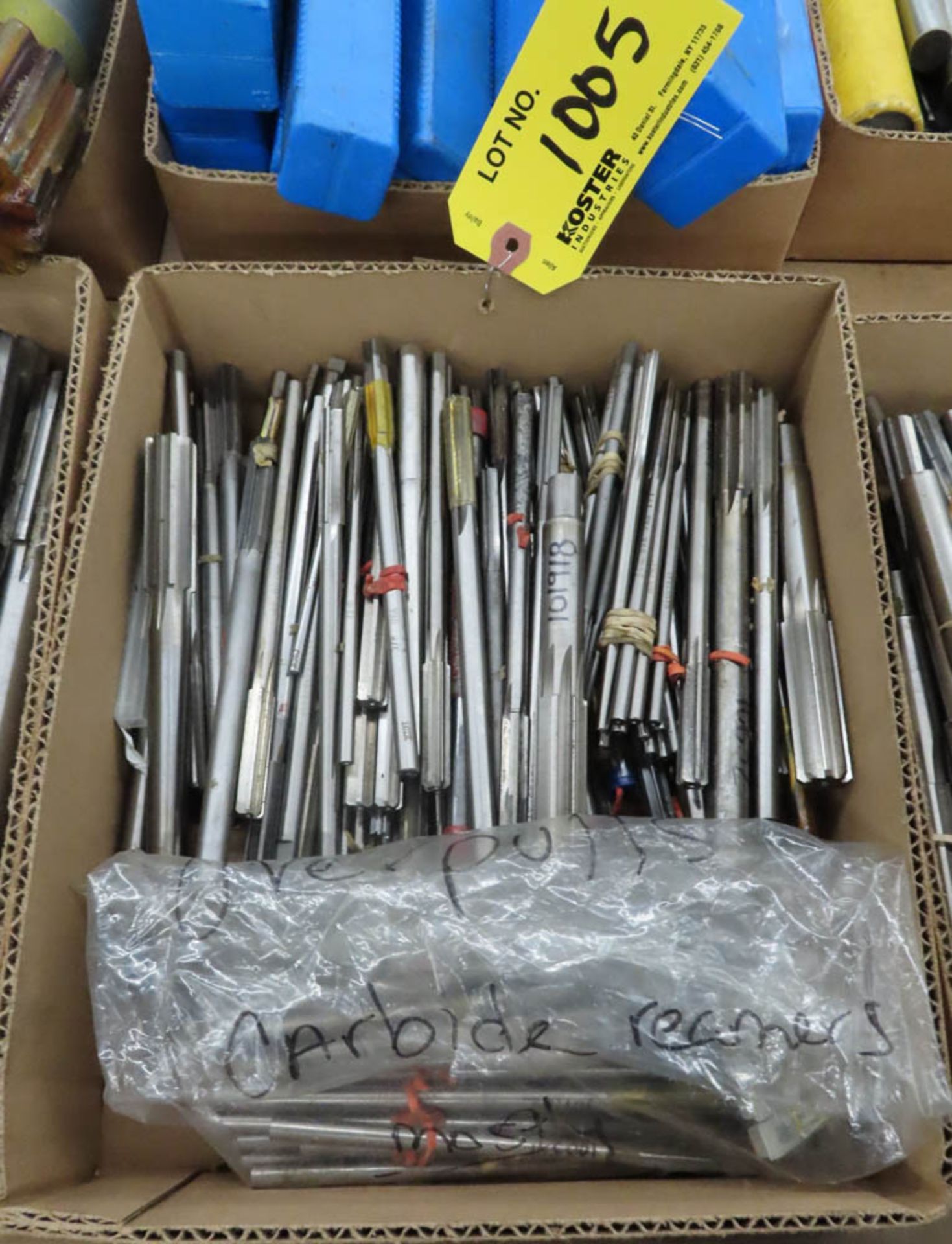 LOT OF ASSORTED HIGH SPEED REAMERS