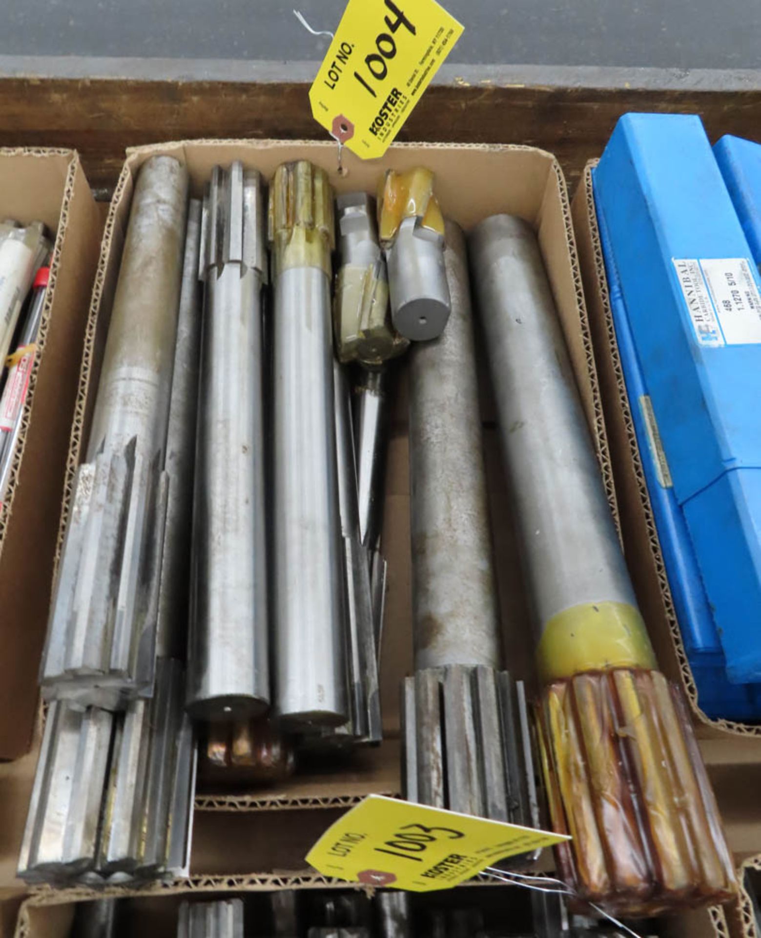 LOT OF ASSORTED HIGH SPEED REAMERS