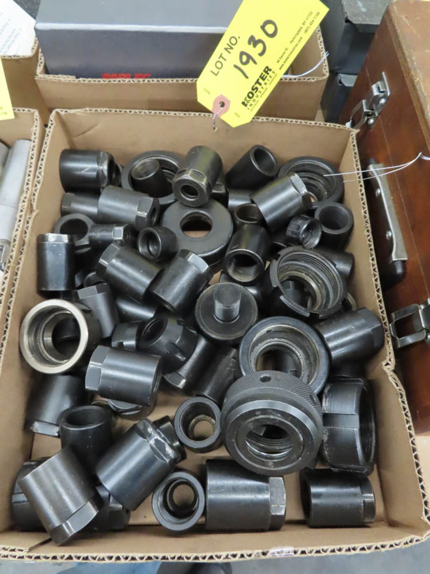 LOT OF ASSORTED SPRING COLLET NUTS