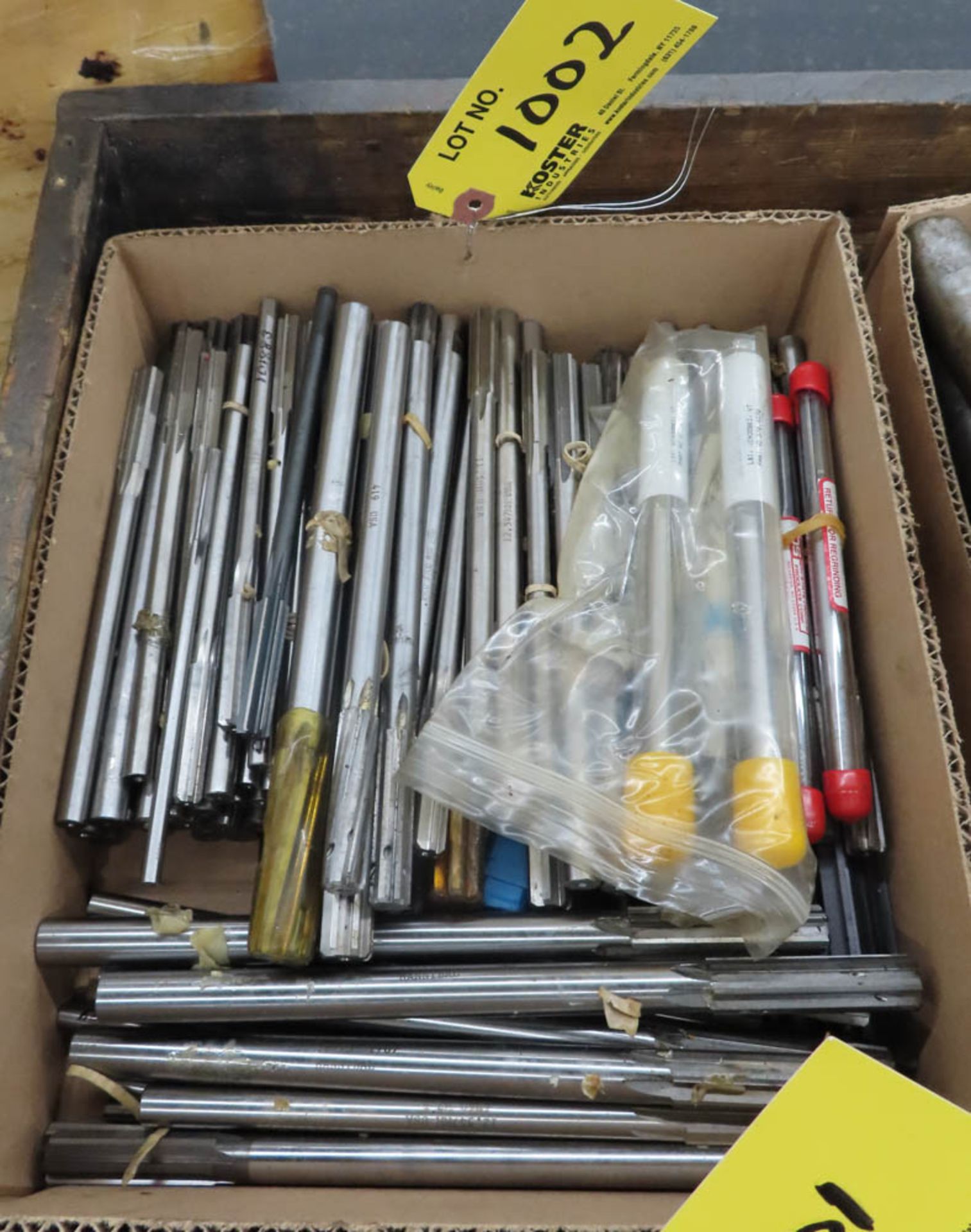 LOT OF ASSORTED HIGH SPEED REAMERS