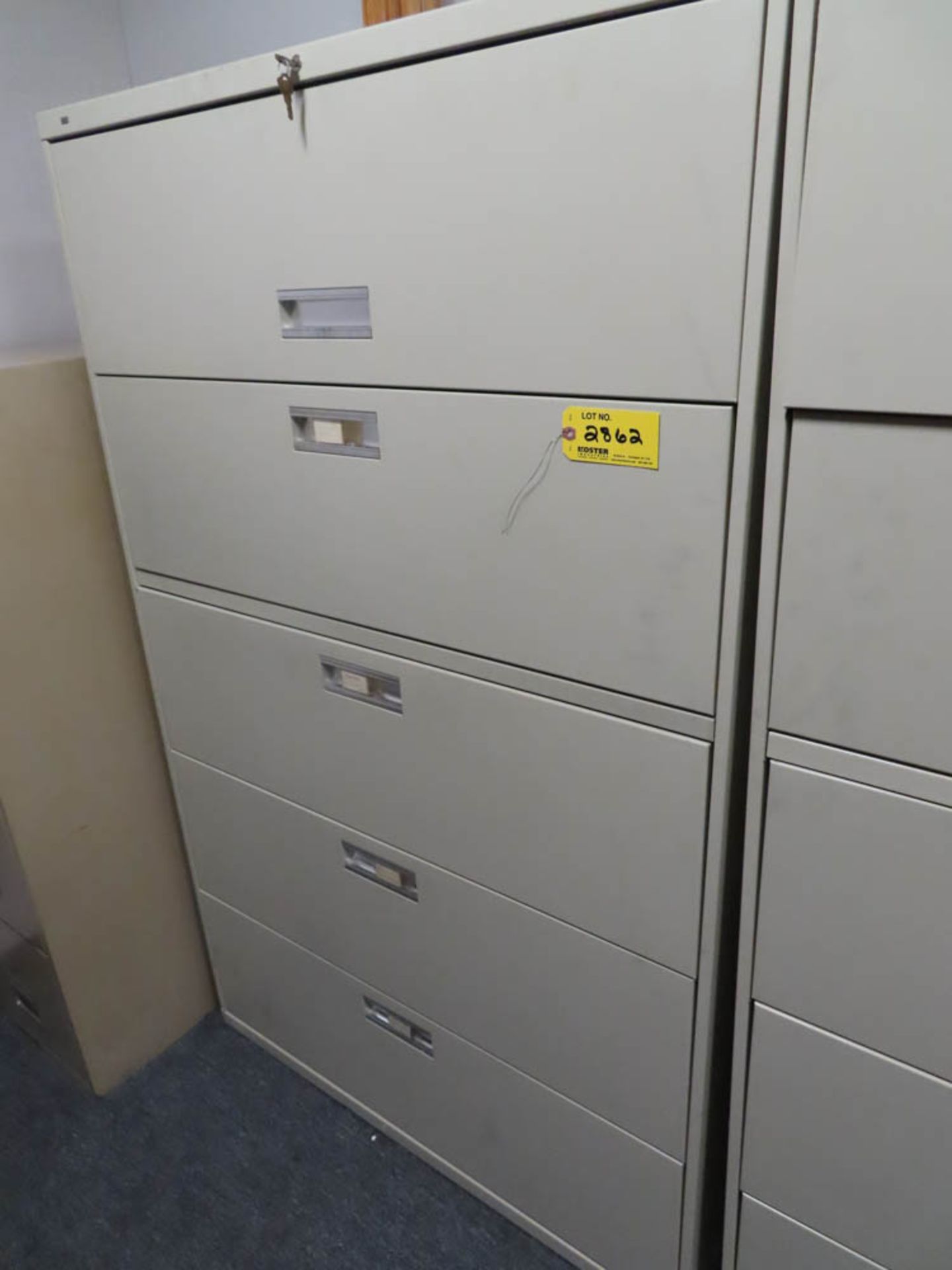 5-DRAWER LATERAL FILE CABINET