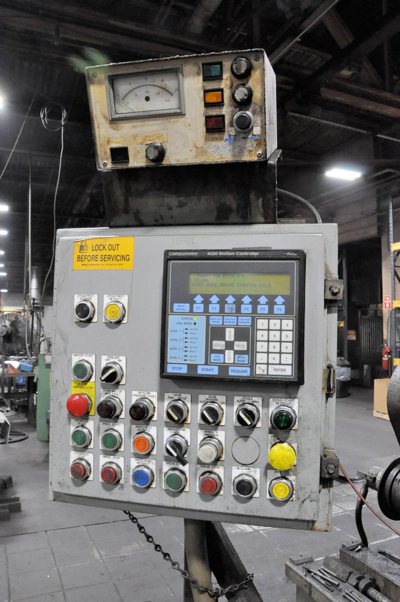 NORTON MDL. 10X36, CNC PIN GRINDER, S/N: 23441 (1951), 10" SWING X 36" DISTANCE BETWEEN CENTERS, - Image 3 of 4