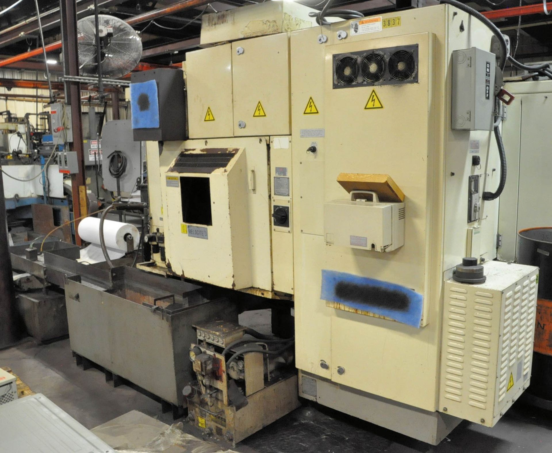 OKUMA MDL. GA-36F, CNC ANGLE APPROACH GRINDER, S/N: 0804.0033 (1996), OKUMA MDL. OSP5020G CNC - Image 4 of 5