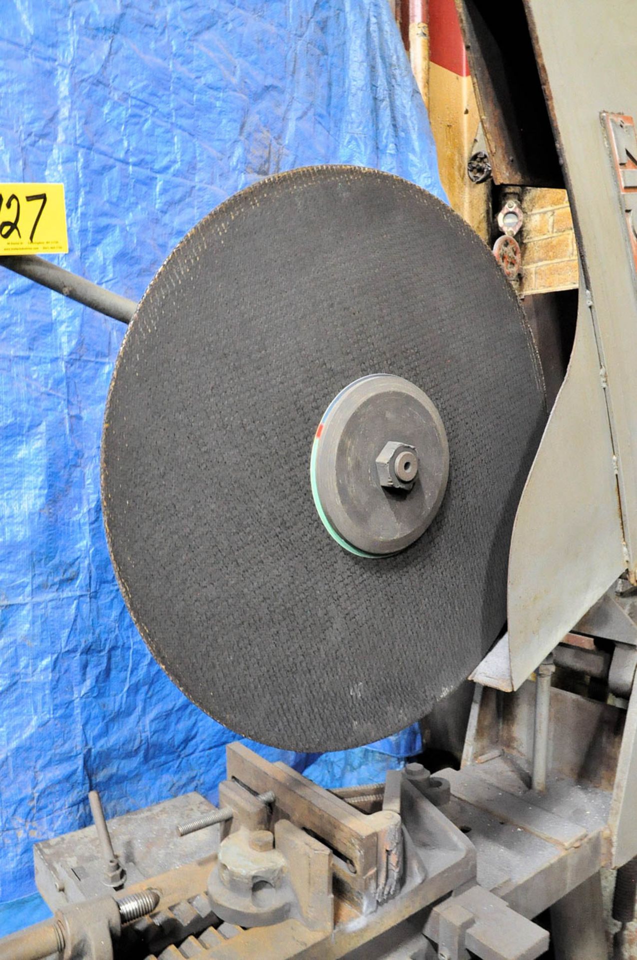 ZIP-CUT 20" ABRASIVE CUTOFF SAW, PORTABLE, 3-PH, PORTABLE, (#6624), (TOOL ROOM-TIFFIN) - Image 5 of 7