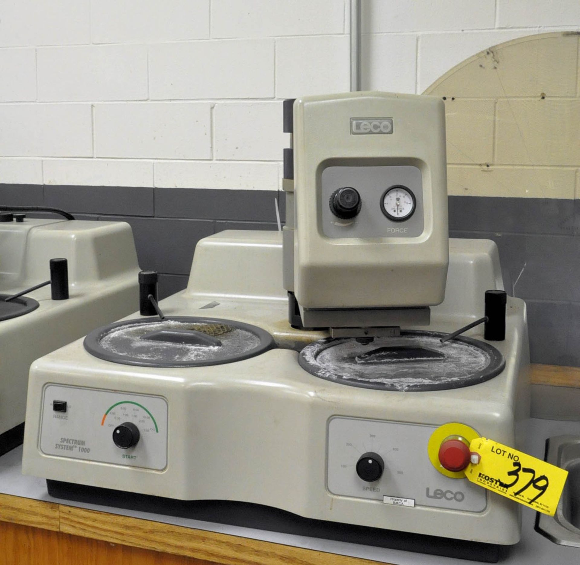 LECO SPECTRUM SYSTEM 1000, LAB GRINDER/POLISHER, S/N: N/A, (INSPECTION-TIFFIN)