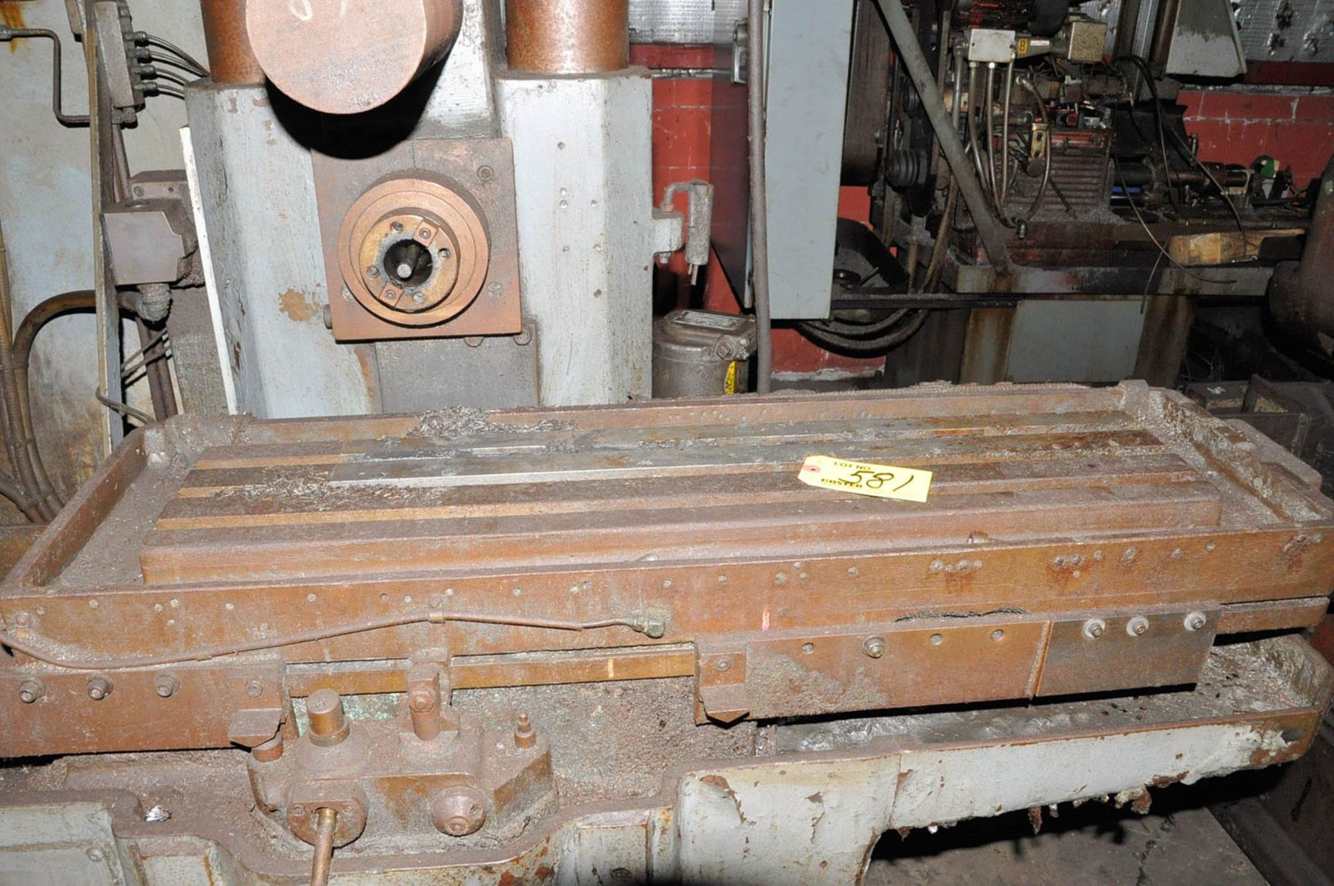 KENT-OWENS NO. 2-20, HORIZONTAL MILLING MACHINE, S/N: N/A, PUSH BUTTON CONTROL, (#5339), ( - Image 2 of 2