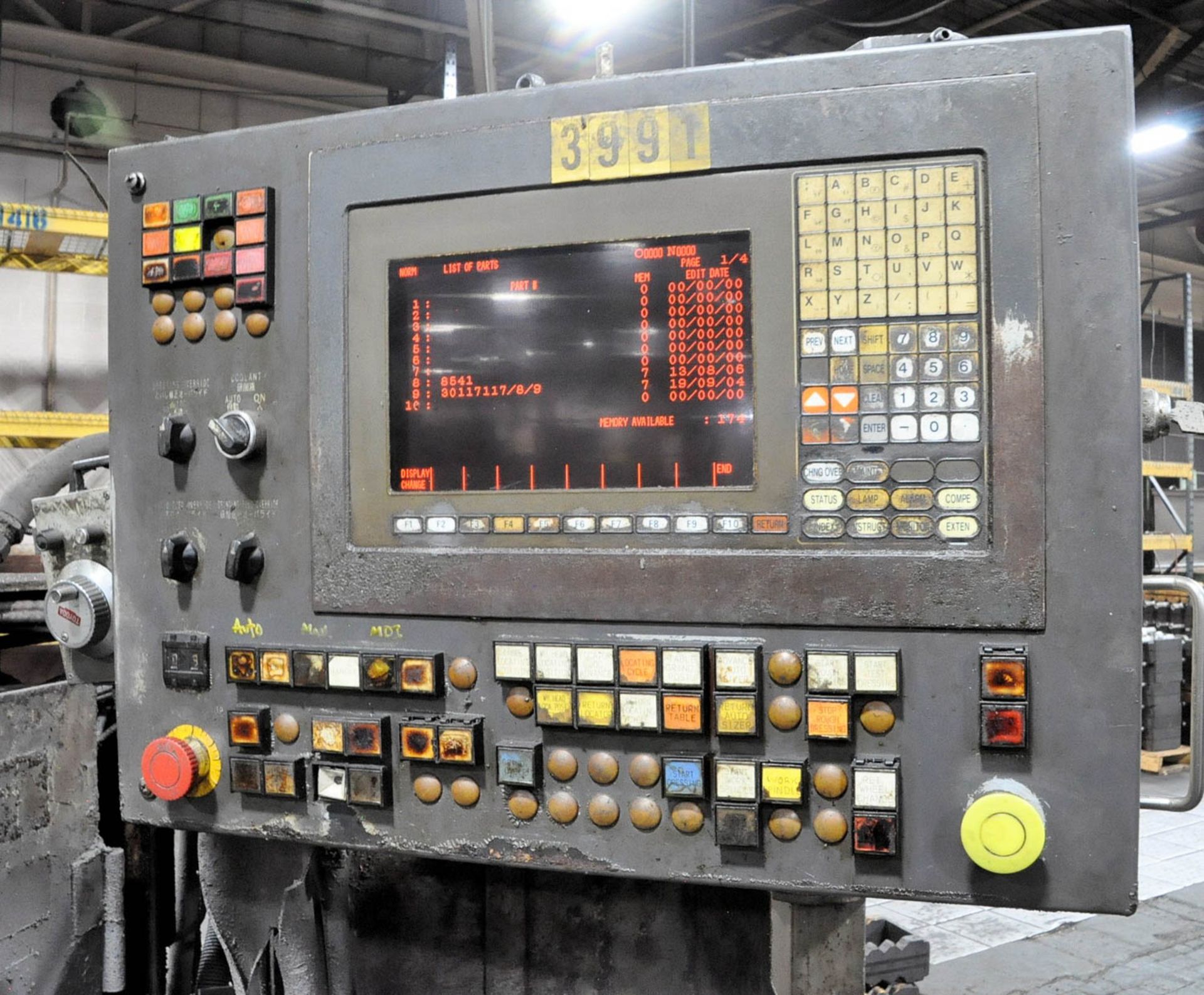 TOYODA MDL. GL-4E, CNC ANGLE GRINDER, S/N: R6349 (1997), TOYODA CNC CONTROL, (#3991), (FRONT END - Image 2 of 5