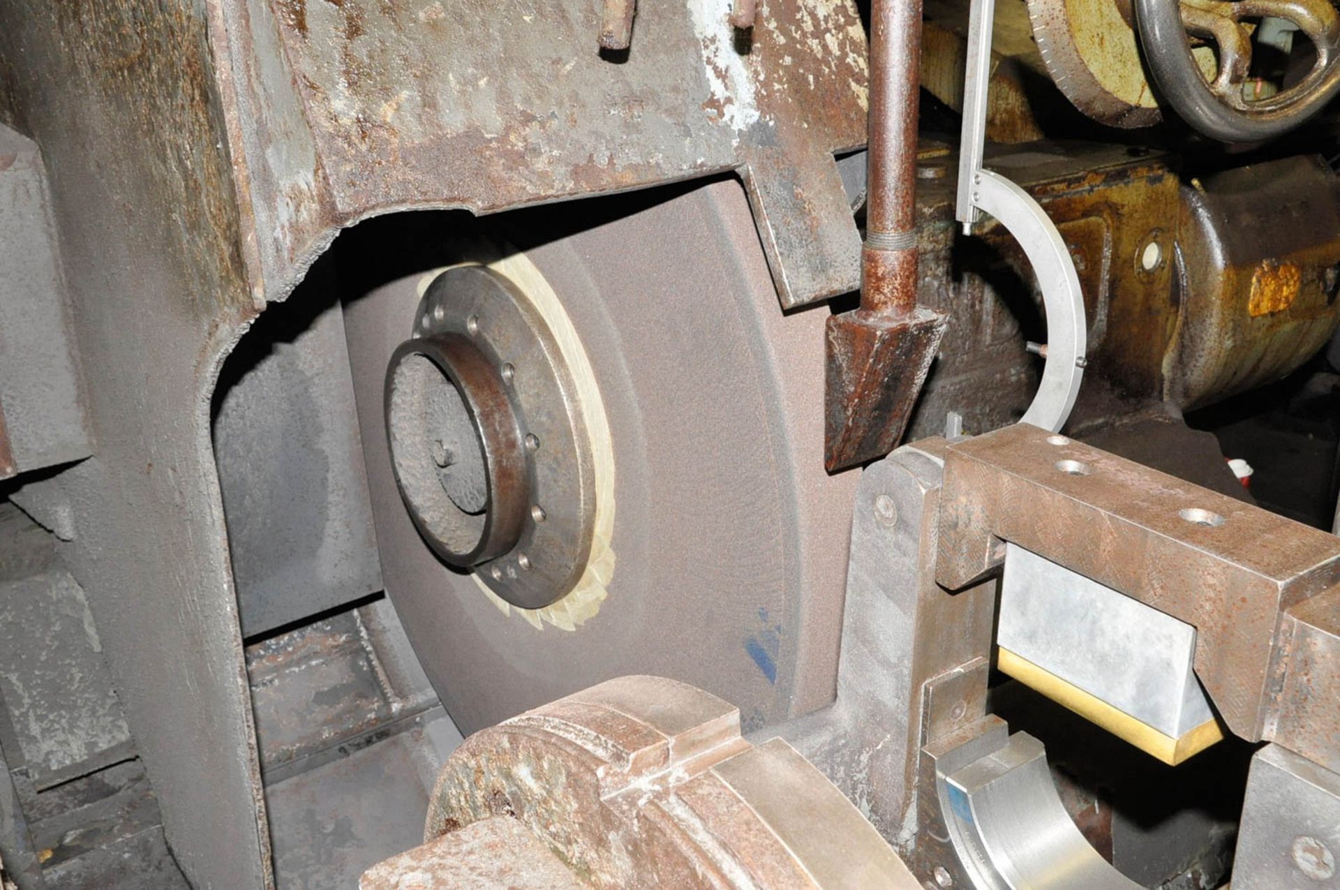 LANDIS MDL. DD, CNC CRANK PIN GRINDER, (S/N: 28180 (1942), 25" X 80" DISTANCE BETWEEN CENTERS, - Image 3 of 8