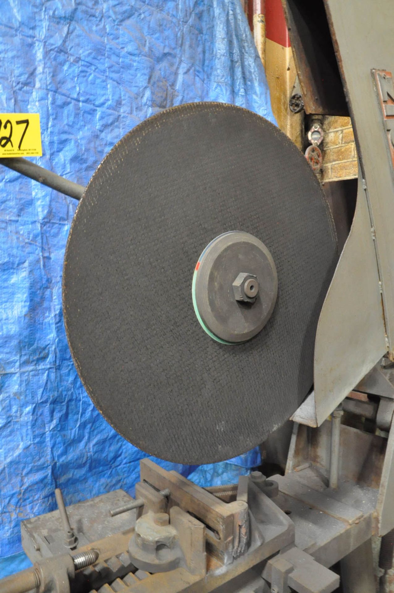 ZIP-CUT 20" ABRASIVE CUTOFF SAW, PORTABLE, 3-PH, PORTABLE, (#6624), (TOOL ROOM-TIFFIN) - Image 7 of 7