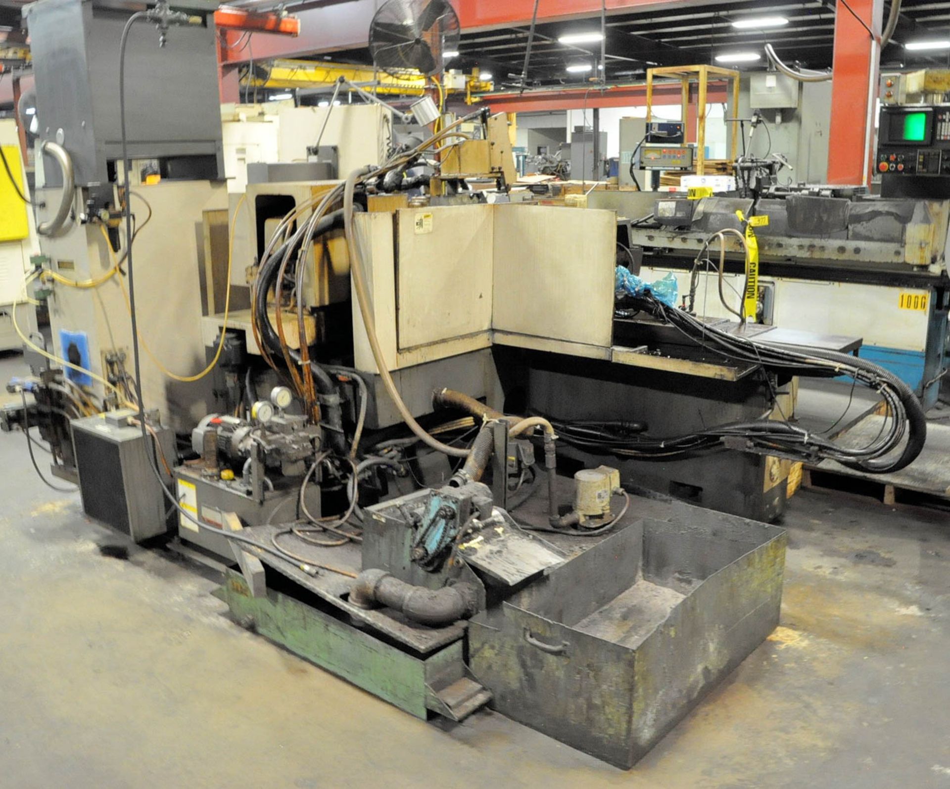 TOYODA MDL. GL4P-100E II, CNC CYLINDRICAL GRINDER, S/N: RC7349 (1998), 10" SWING X 32: DISTANCE - Image 4 of 4