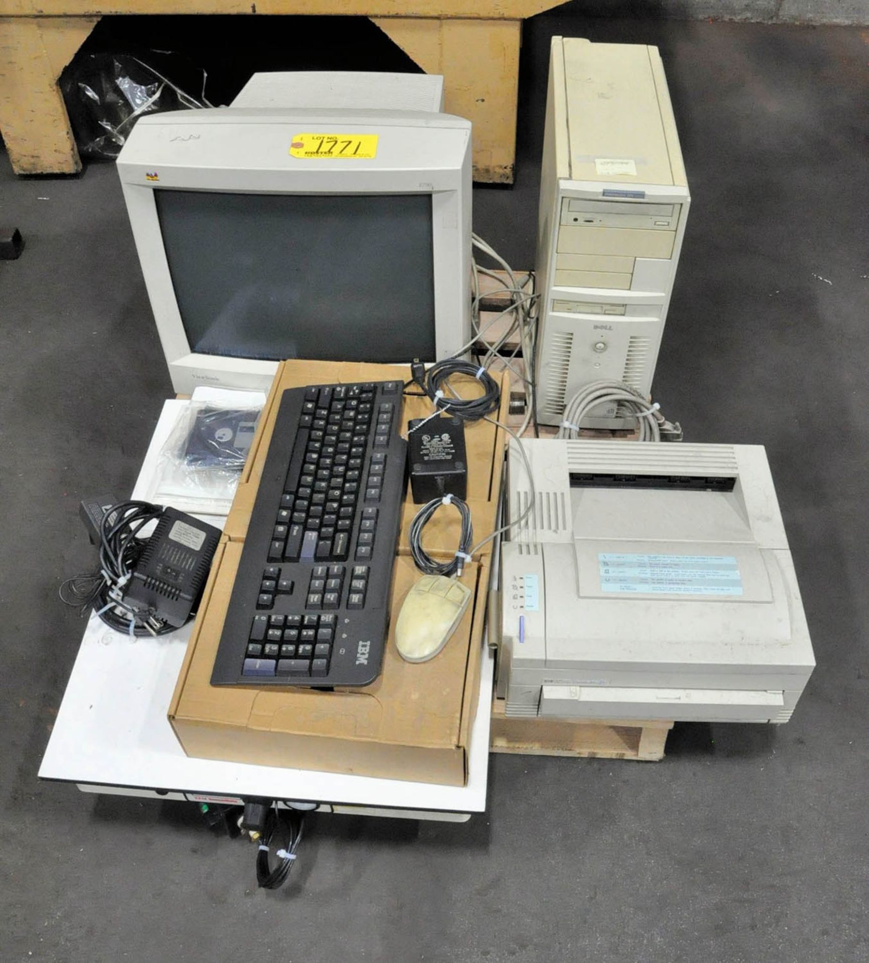 BUEHLER MDL.2000, AUTOMATIC HARDNESS TESTER, S/N: 2000, WITH COMPUTER, PRINTER, MONITOR, ETC. ON (1) - Image 2 of 2
