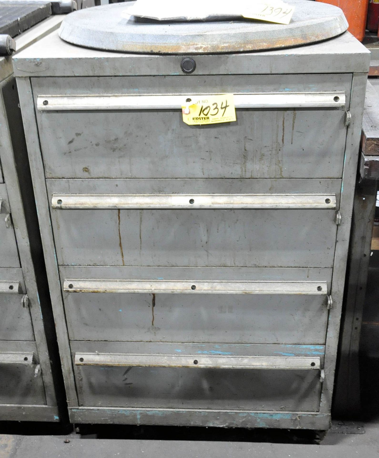4-DRAWER TOOLING CABINET, (CONTENTS NOT INCLUDED), (TOOL ROOM-TIFFIN)