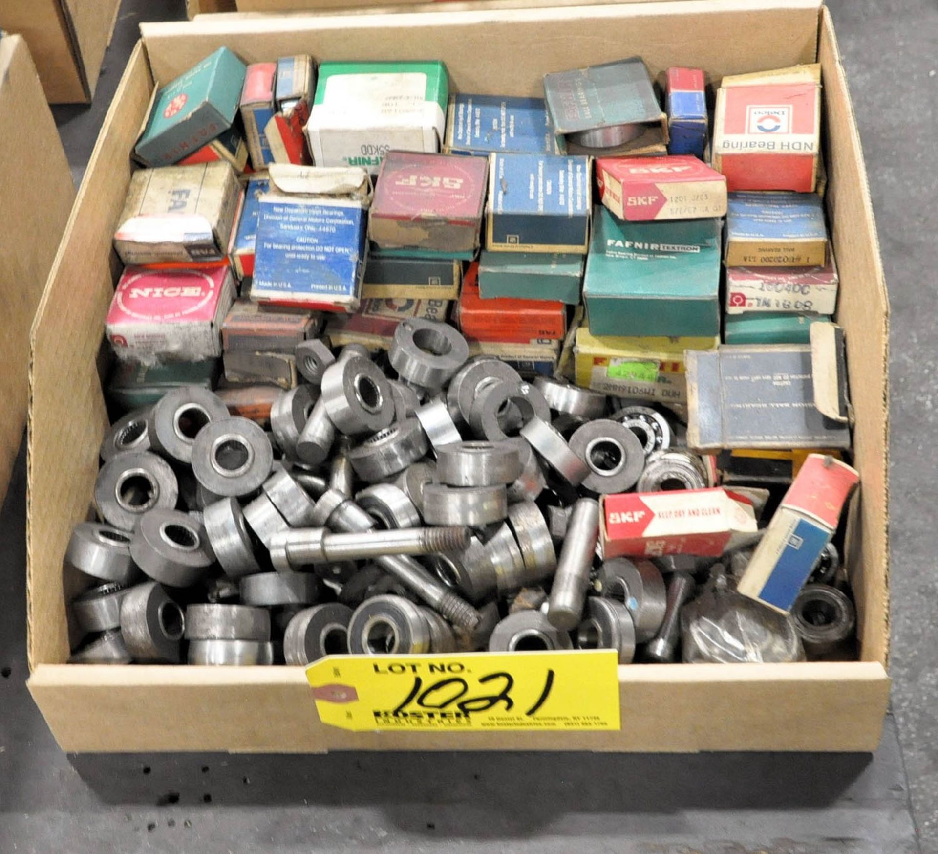 BEARINGS IN (1) BOX, (TOOL ROOM-TIFFIN)