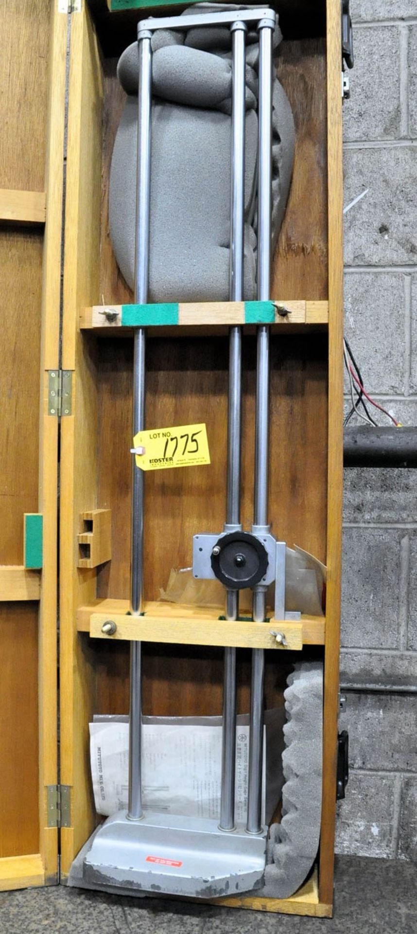 MITUTOYO MDL.192, 42" HIGHT GAUGE WITH CASE, (TOOL ROOM-TIFFIN)