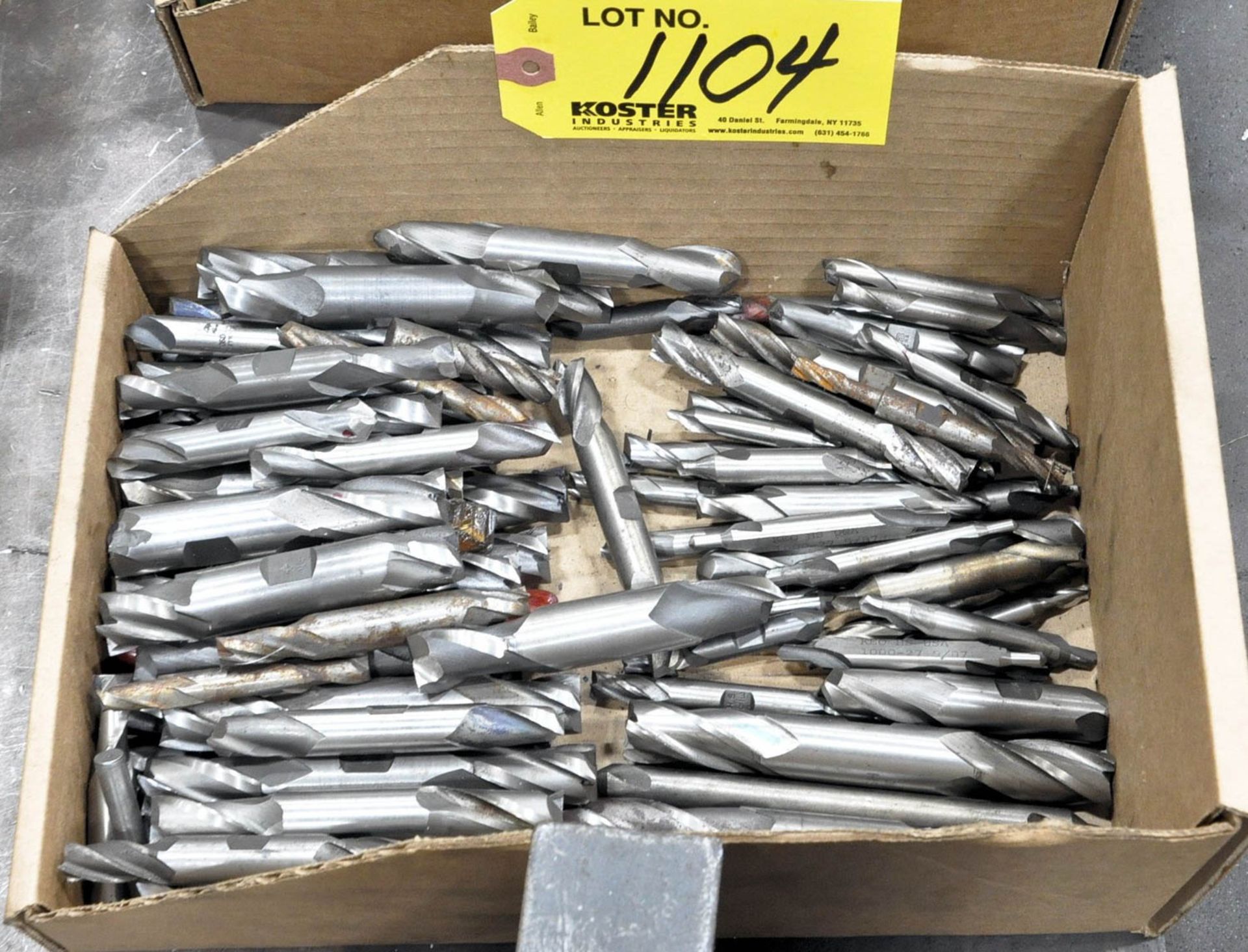 DOUBLE END MILLS IN (1) BOX, (TOOL ROOM-TIFFIN)