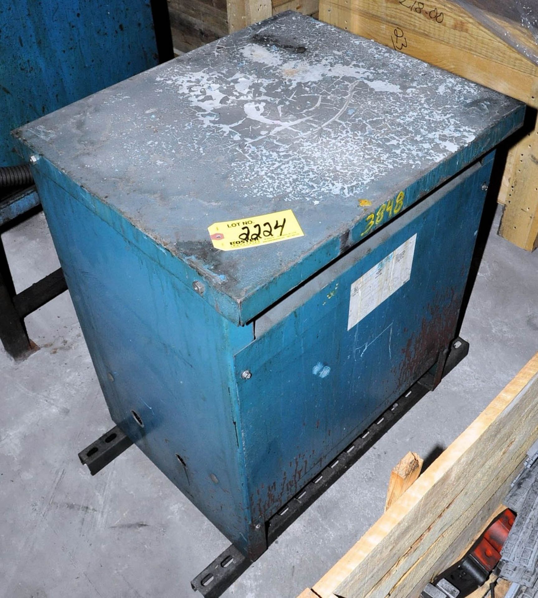 DONGAN 20-KVA TRANSFORMER, (OUTBUILDING-TIFFIN)