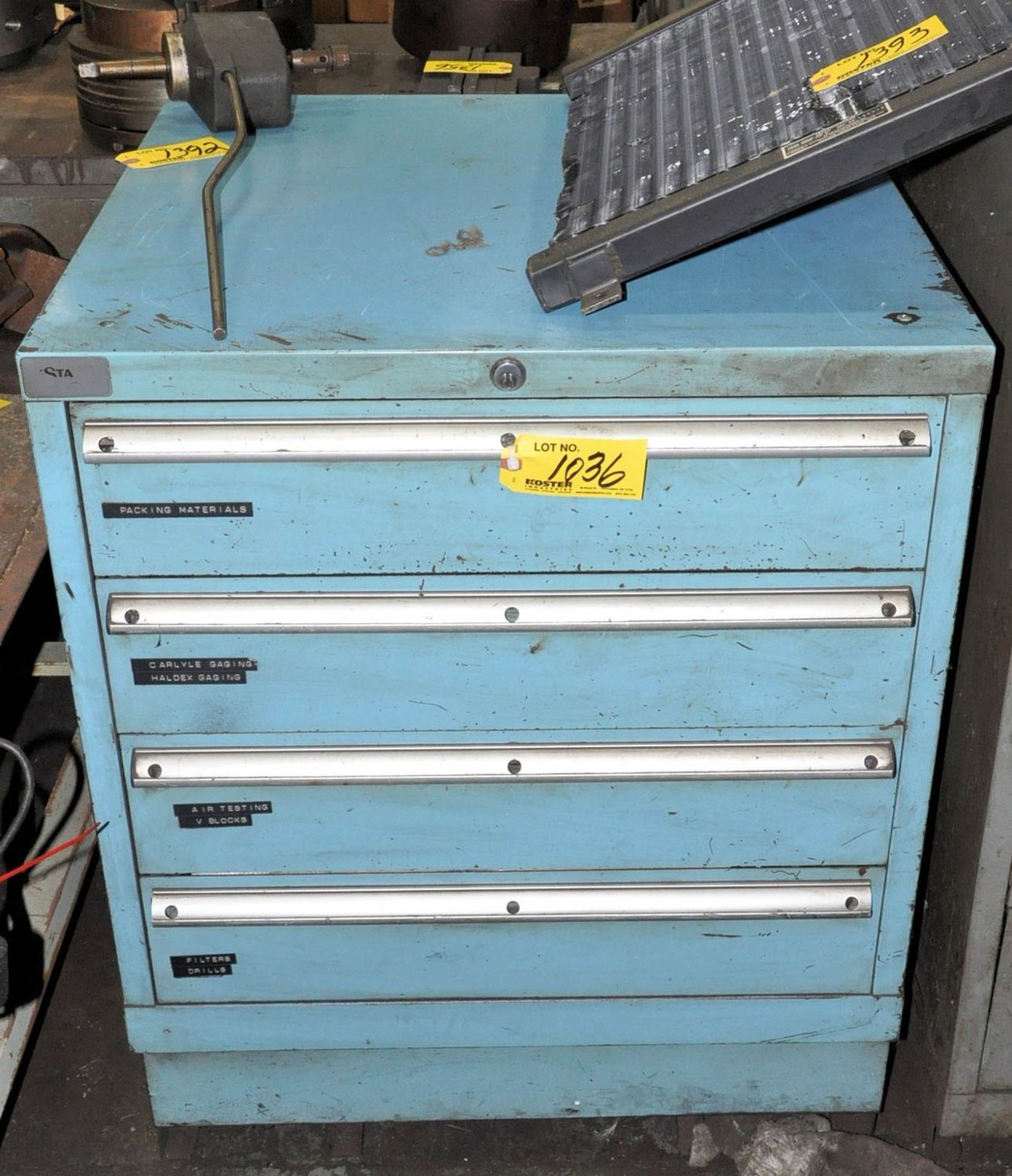 LISTA 4-DRAWER TOOLING CABINET, (TOOL ROOM-TIFFIN)