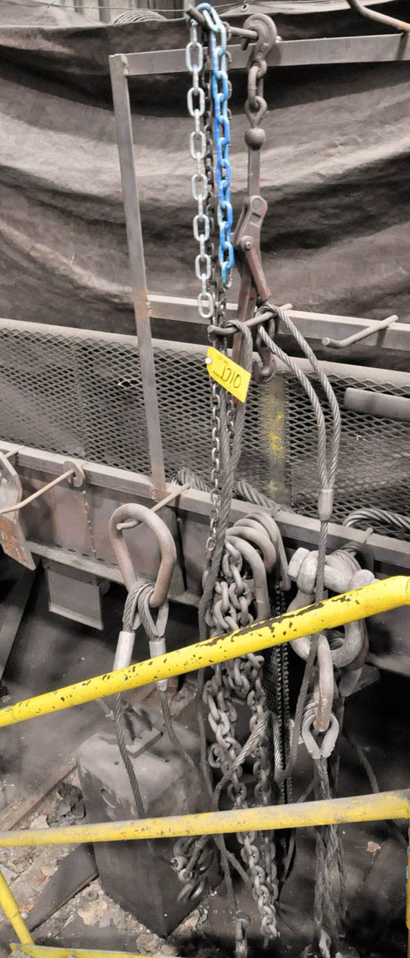 CLEVISES, CHAINS, CABLE SLINGS & MESH TYPE MATERIAL SLING, (TOOL ROOM-TIFFIN)