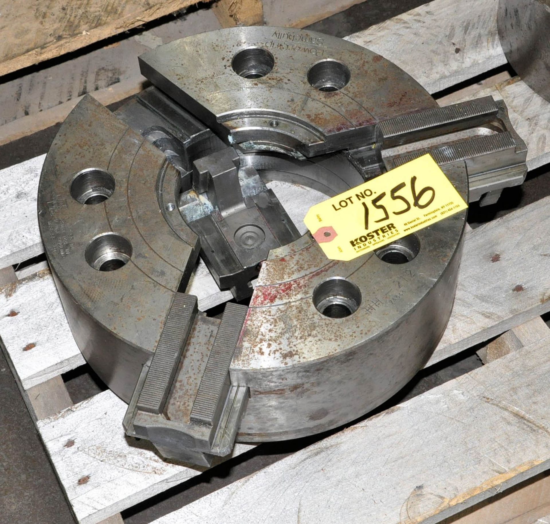 12 1/2" 3-JAW CHUCK, (TOOL ROOM-TIFFIN)