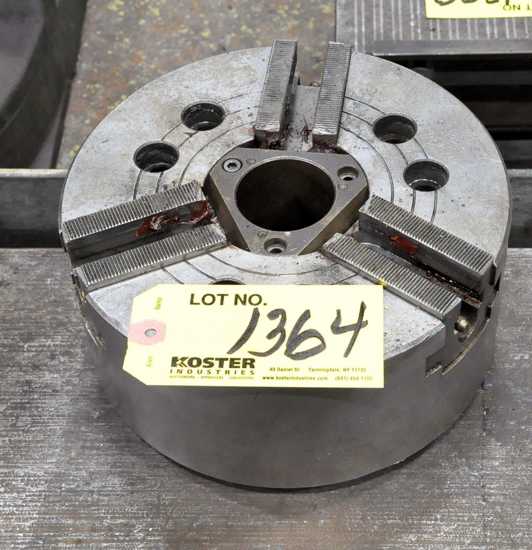 8" 3-JAW CHUCK, (TOOL ROOM-TIFFIN)