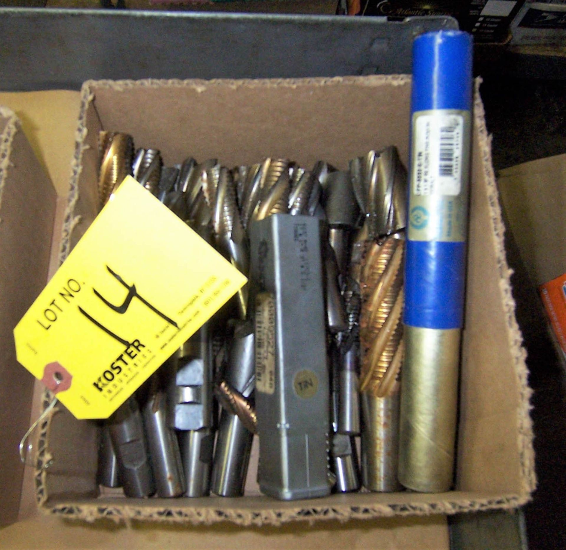 LOT OF ASSORTED END MILLS