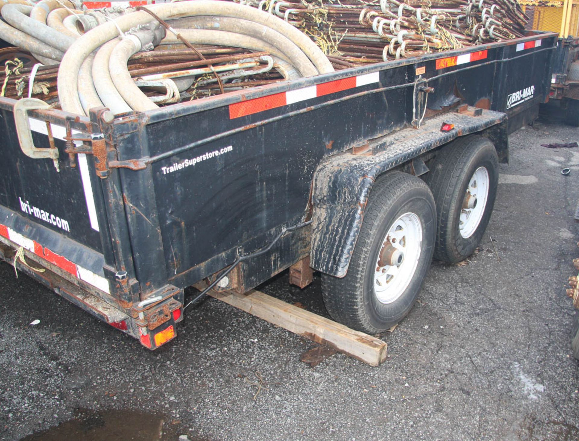 14' BRI-MAR TRAILER (WTD3) (NO CONTENTS; TRAILER ONLY) [LOCATED @ KEM YARD - PELHAM MANOR, BRONX, - Image 5 of 6