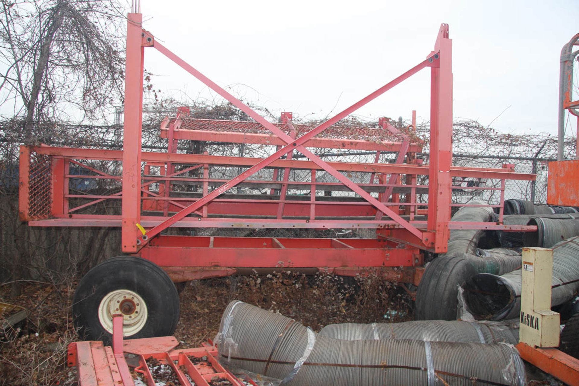 2008 UNITED FORMS CORP. MDL. 16-9 A.T.X. BRIDGE DECK OVERHANG BUGGY [LOCATED @ KEM YARD - PELHAM