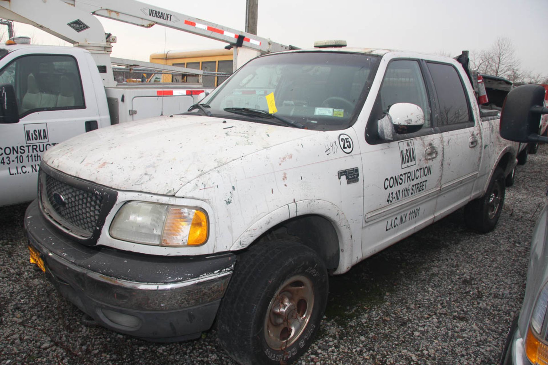 2003 FORD F-150 XLT PICKUP TRUCK, CREW CAB, TRITON V8, AUTOMATIC, APPROXIMATELY 214,220 MILES, VIN: