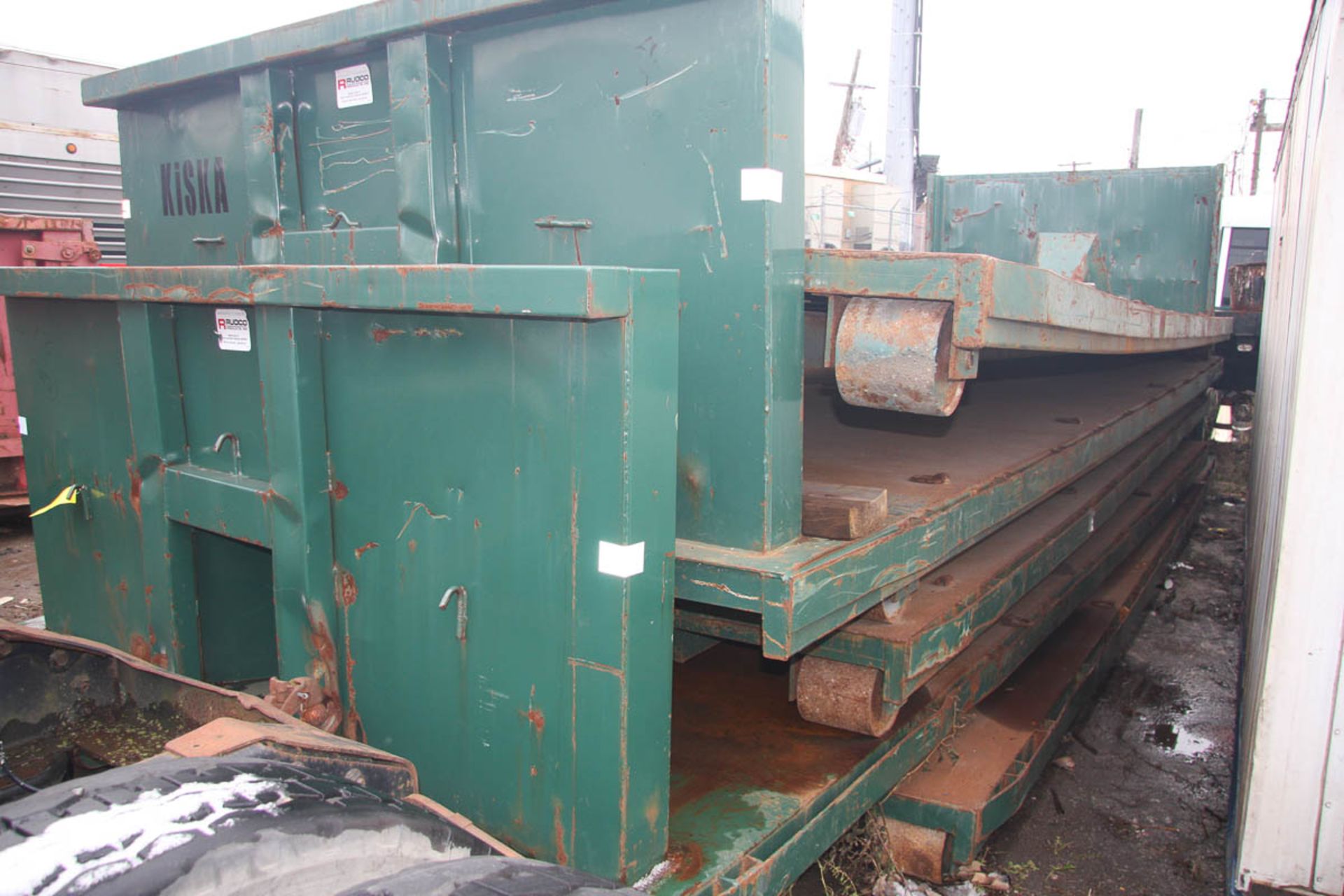 [5] RUDCO ROLLER-OFF MACHINE DECKS (APPRX. NEW 2015) [LOCATED @ KEM YARD - PELHAM MANOR, BRONX, NY] - Image 6 of 6