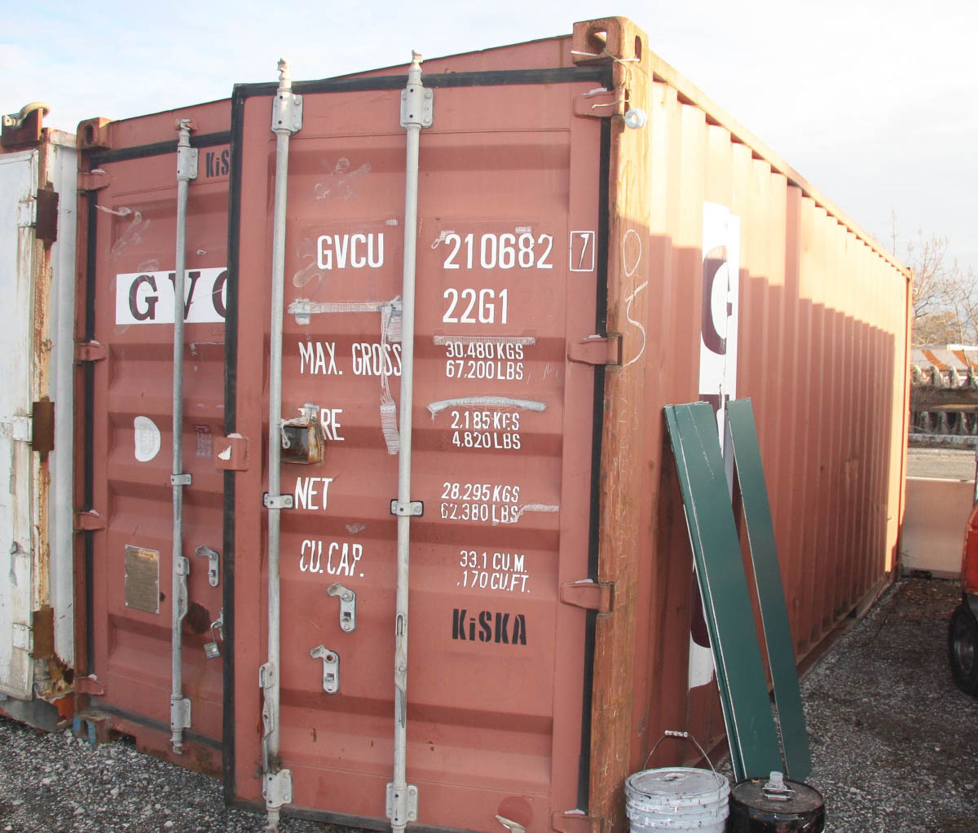 20' SHIPPING CONTAINER (GVC) [LOCATED @ 6 CANAL ROAD, PELHAM, NY (BRONX)] - Image 2 of 4
