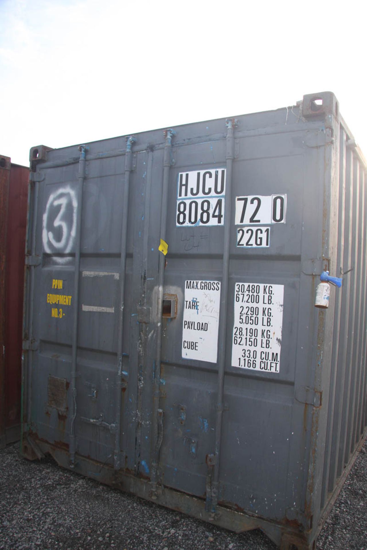 20' SHIPPING CONTAINER [LOCATED @ 6 CANAL ROAD, PELHAM, NY (BRONX)] - Image 2 of 4