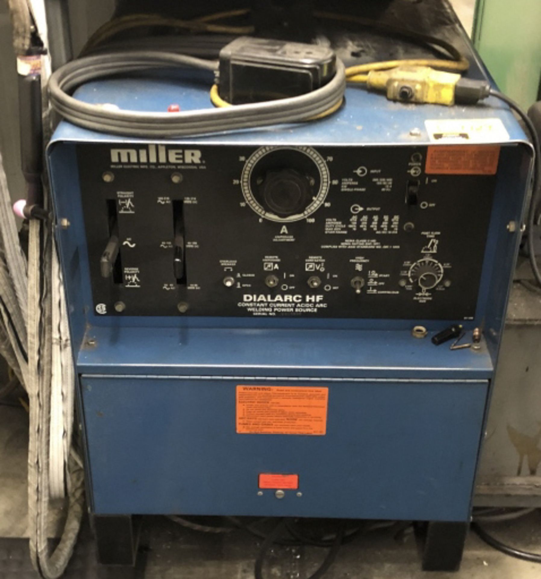 Lincoln Dialaec HF Welder w/Foot Control.