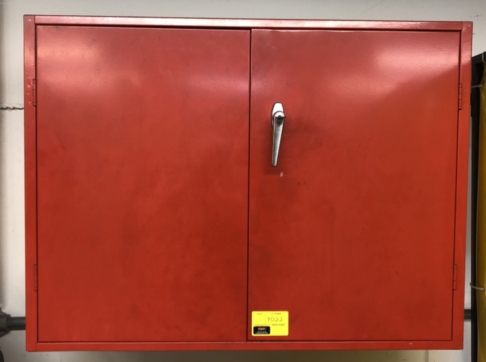 Red 2 Door Wall Cabinet