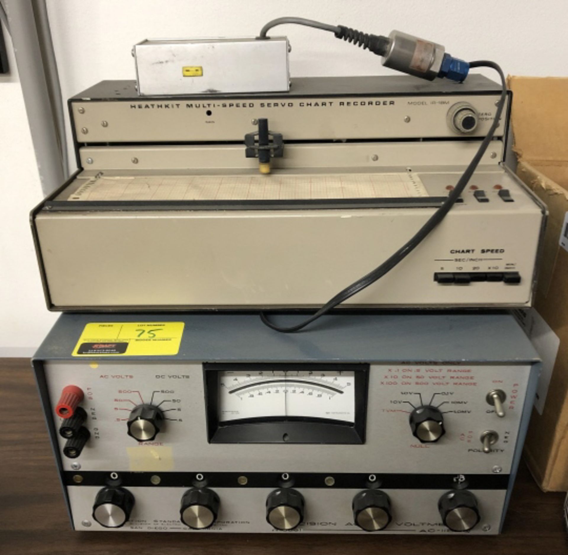 Heathkit multi-speed servo chart recorder