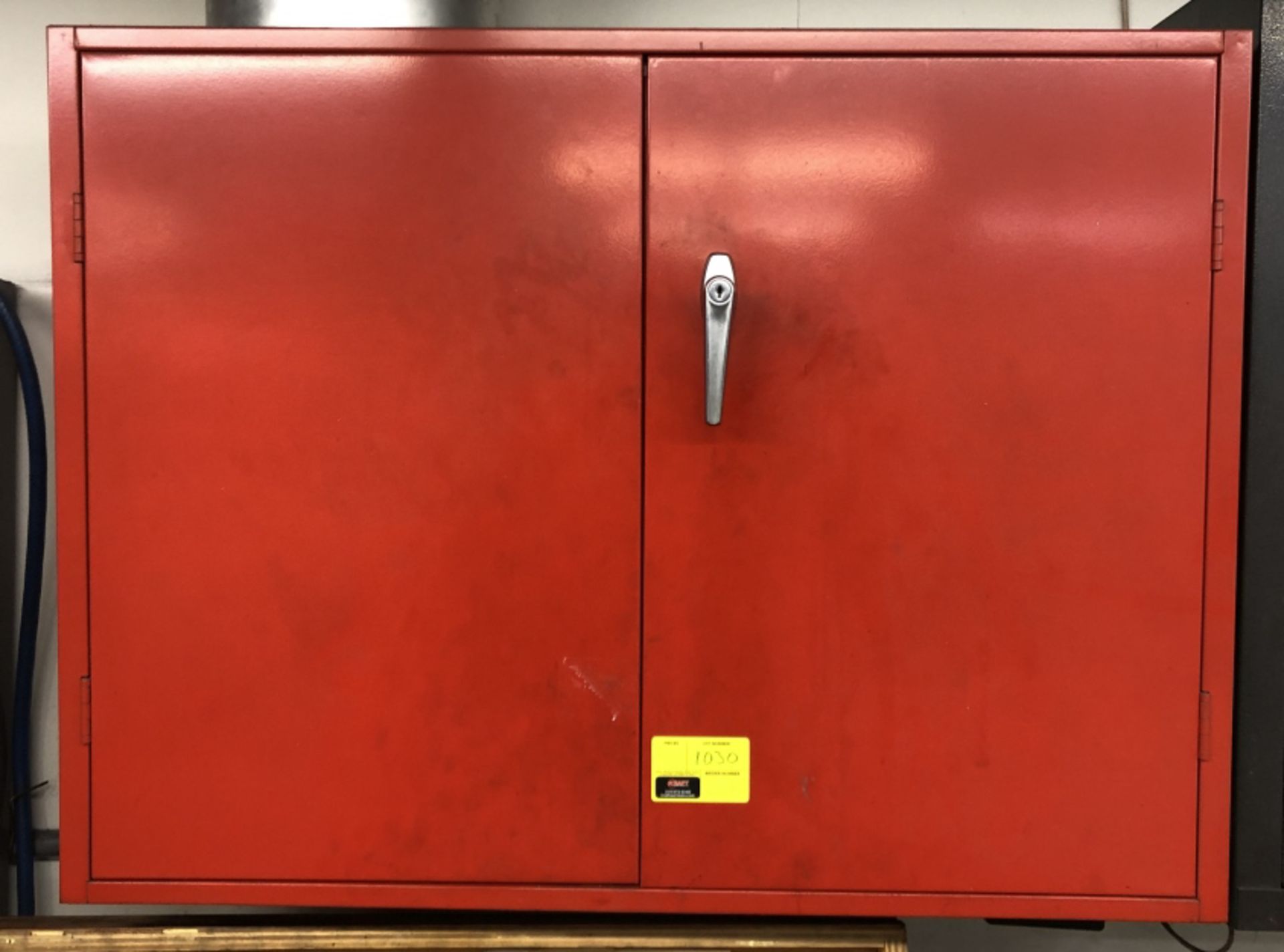 Red 2 Door Wall Cabinet