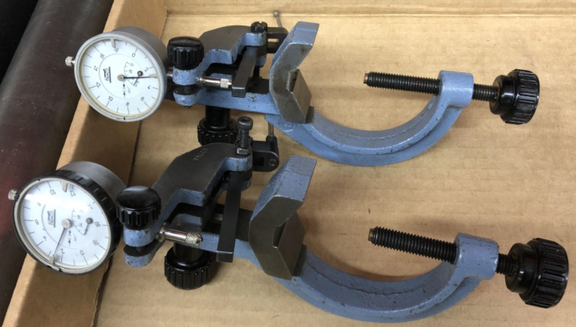 Berco Clamp On Dial Indicator Gauge