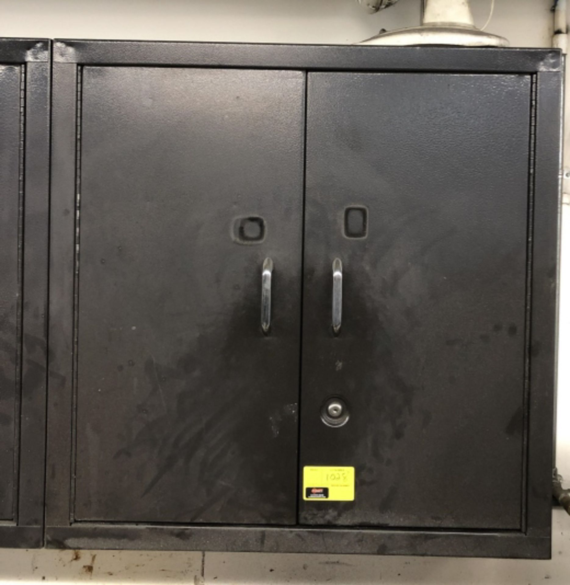 Black 2 Door Wall Cabinet