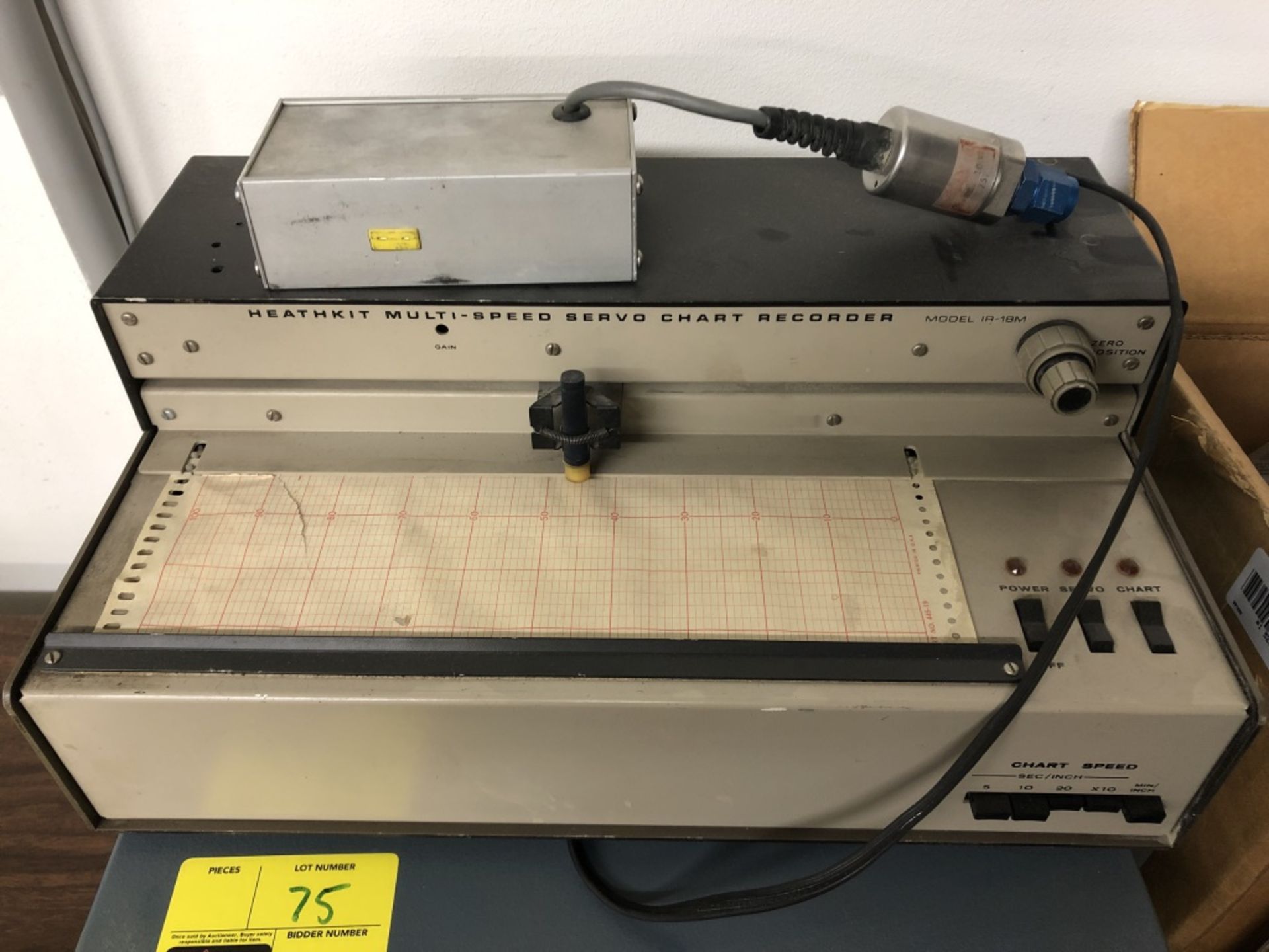 Heathkit multi-speed servo chart recorder - Image 2 of 3